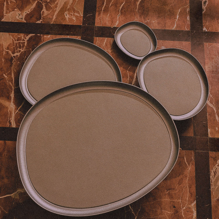 GIOBAGNARA | MARIS EXTRA LARGE ROUND GREEN RAISED TRAY BY KELLY WEARSTLER | $1,990.00 - Image 2
