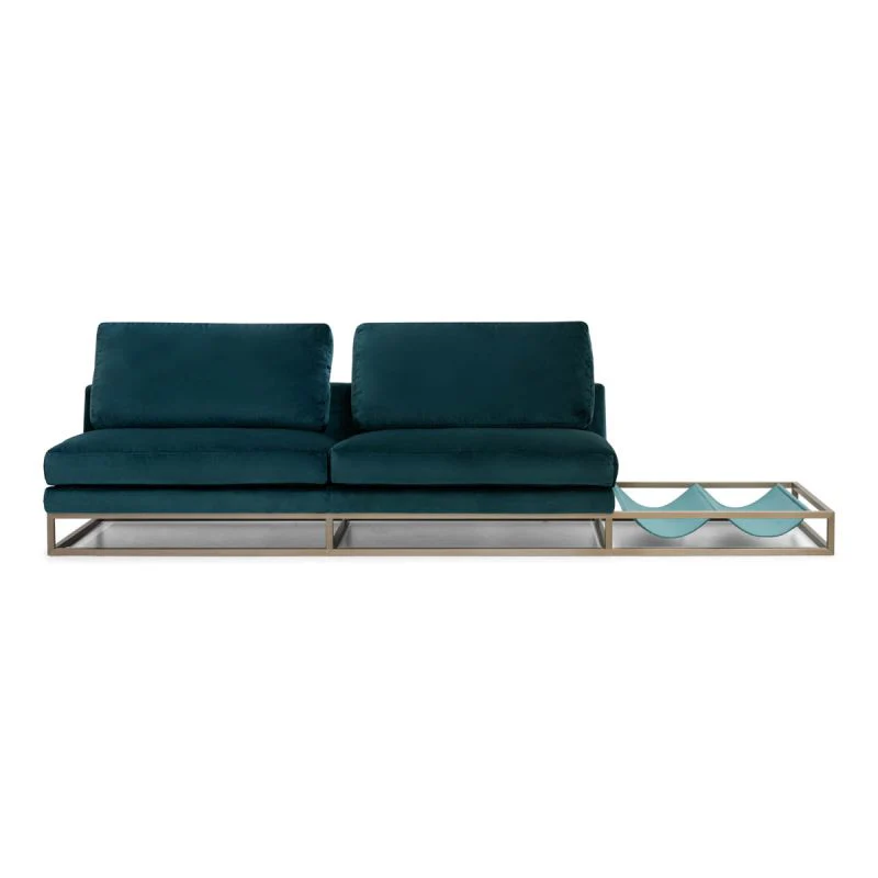 ASTON MARTIN HOME | V210/W SOFA WITH MAGAZINE RACK | $32,750.00 - Image 1