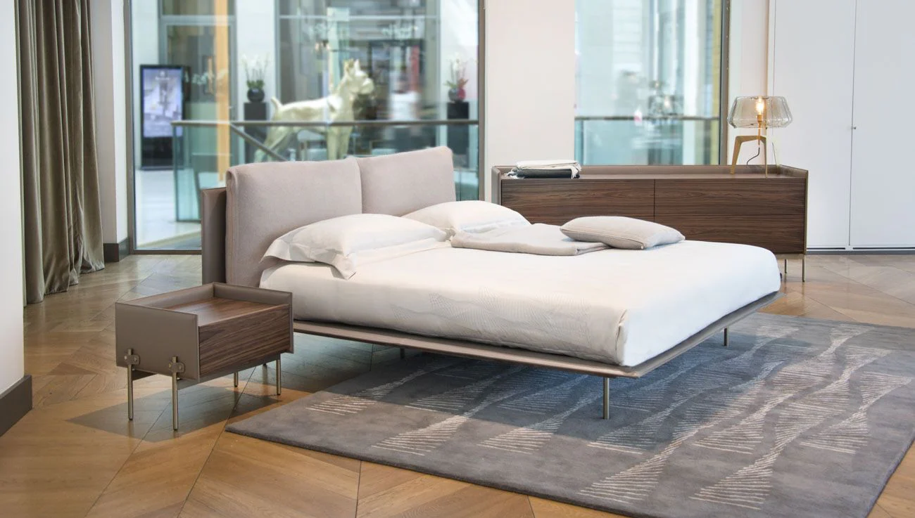 ASTON MARTIN HOME | V251 LEATHER AND CASHMERE BED | $29,250.00 - Image 2