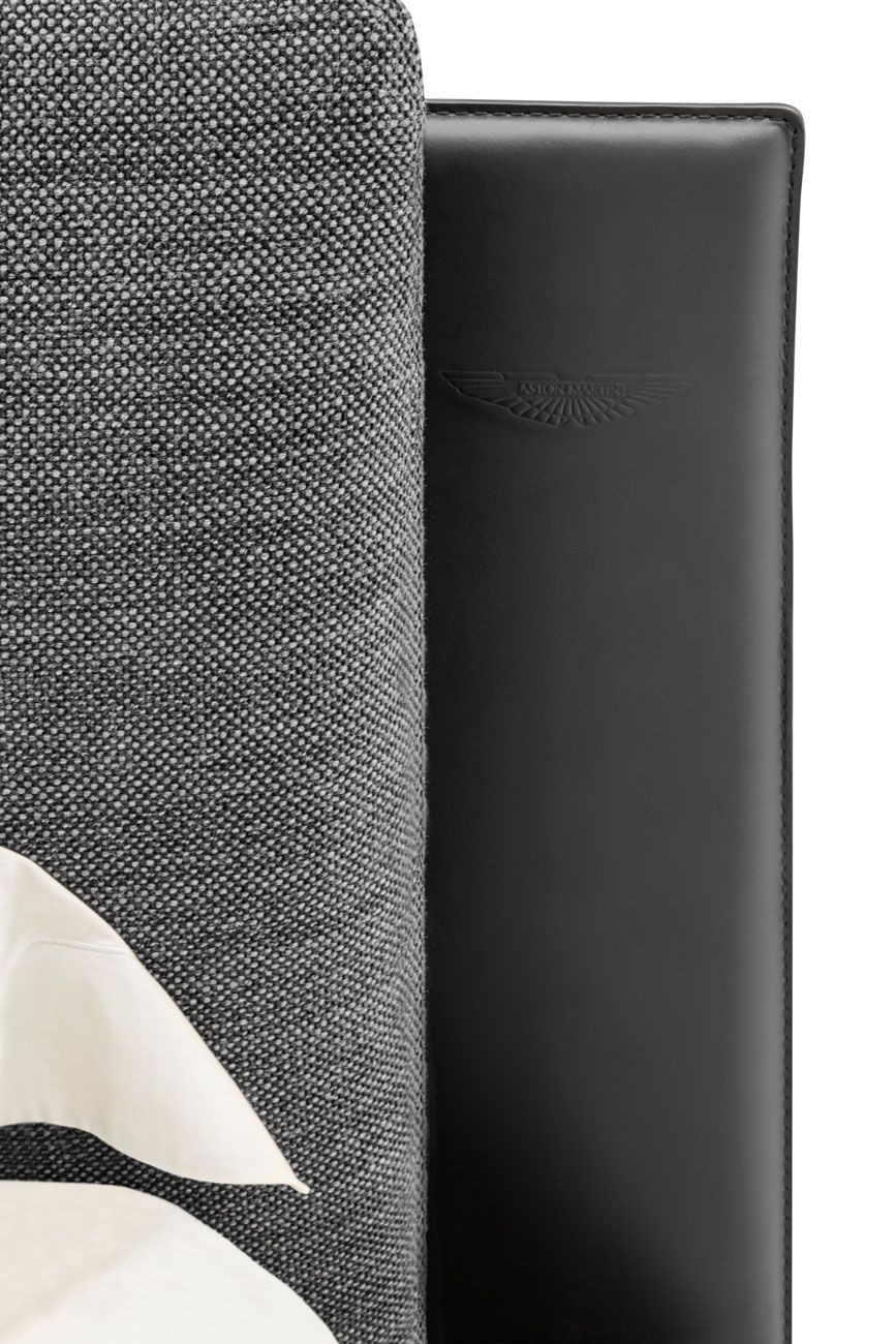 ASTON MARTIN HOME | V251 LEATHER AND FABRIC BED | $28,500.00 - Image 3
