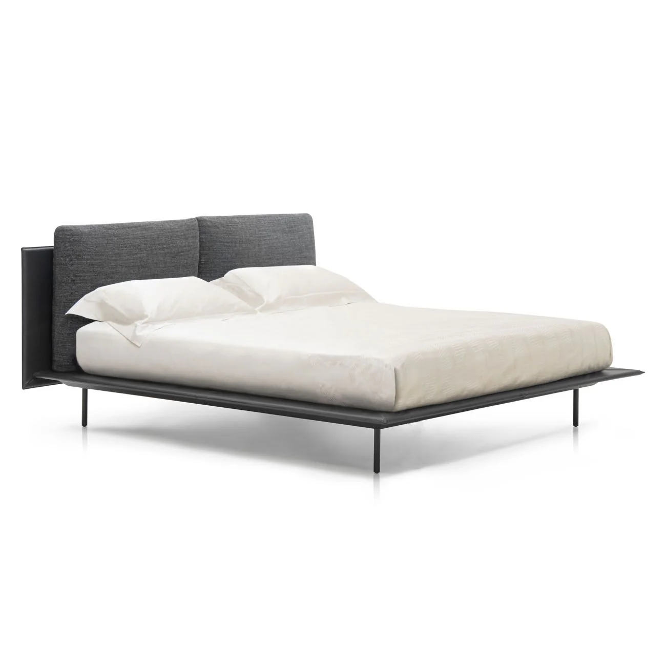 ASTON MARTIN HOME | V251 LEATHER AND FABRIC BED | $28,500.00 - Image 1