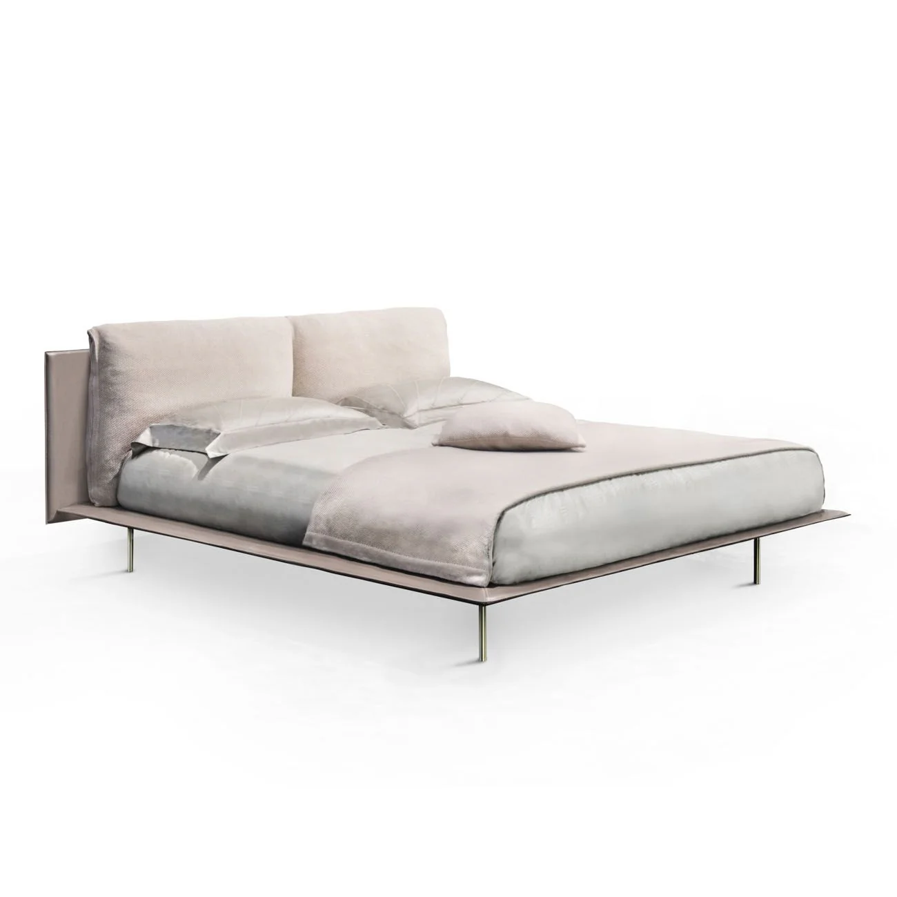 ASTON MARTIN HOME | V251 LEATHER AND CASHMERE BED | $29,250.00 - Image 1