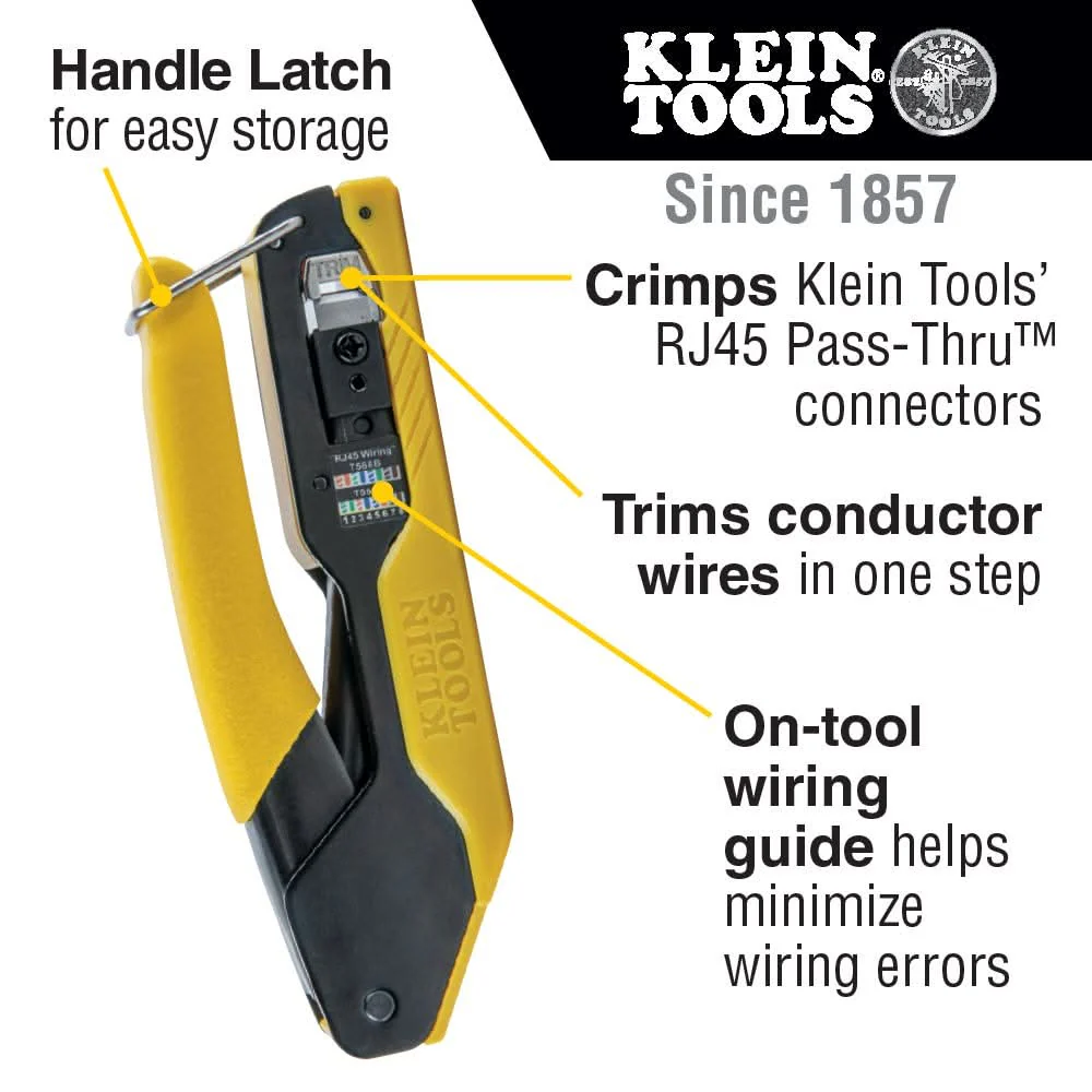 Klein Tools VDV026813 Cable Installation Kit for Pass-Thru - Image 3