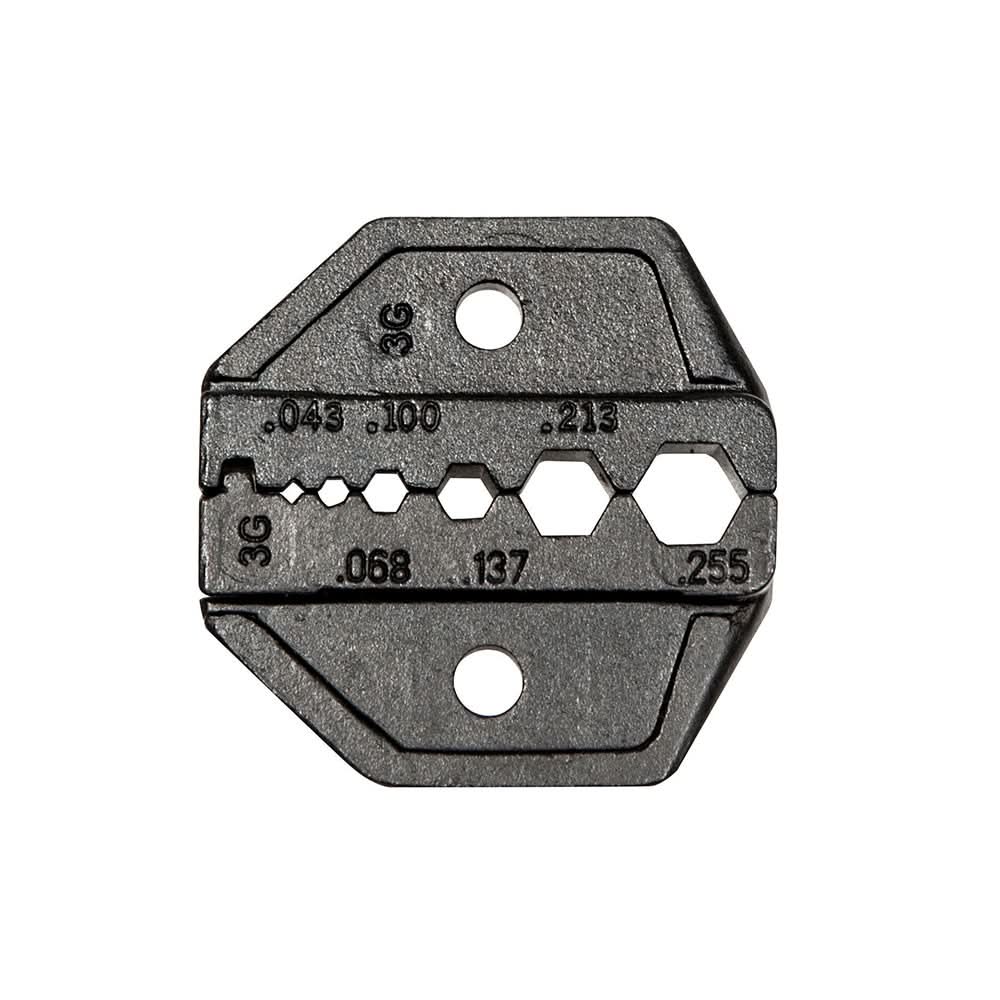 Klein Tools VDV201-040 Crimp Die Set for RG58/RG59, RG62, RG174, FO - Image 1