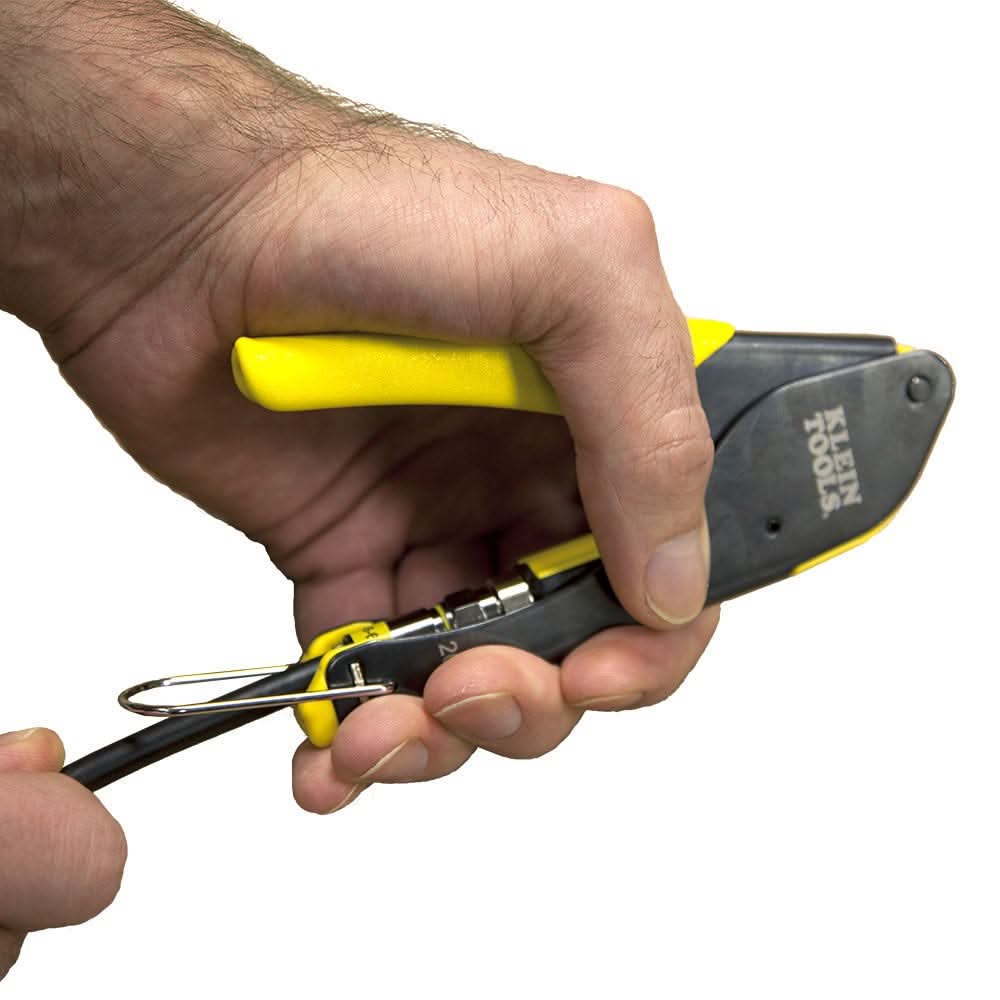 Klein Tools VDV212-008-SEN Compact Compression Crimper, F-Connector - Image 2