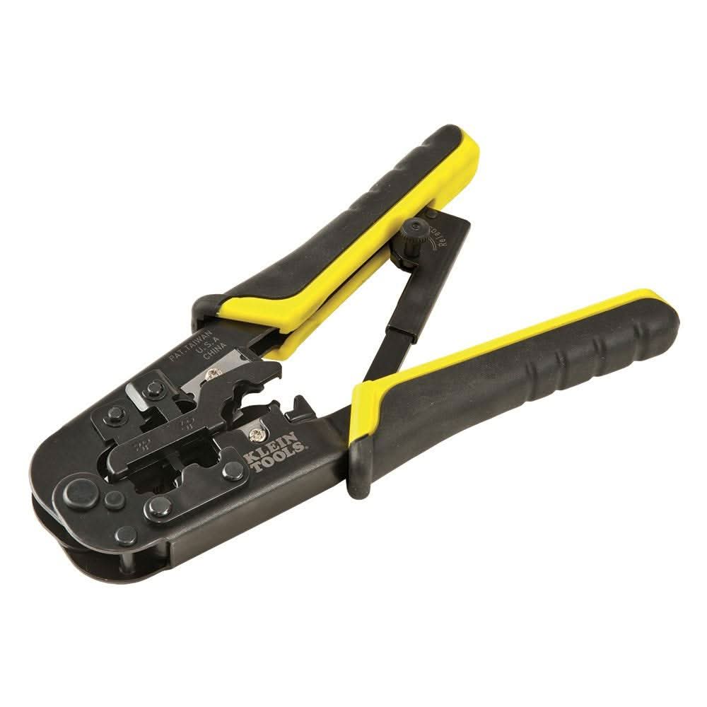Klein Tools VDV226-011-SEN Ratcheting Data Cable Crimper / Stripper / Cutter - Image 2