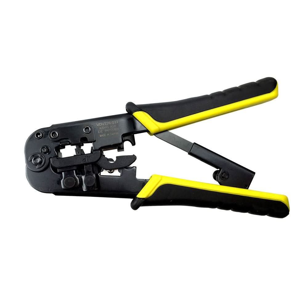 Klein Tools VDV226-011-SEN Ratcheting Data Cable Crimper / Stripper / Cutter - Image 3