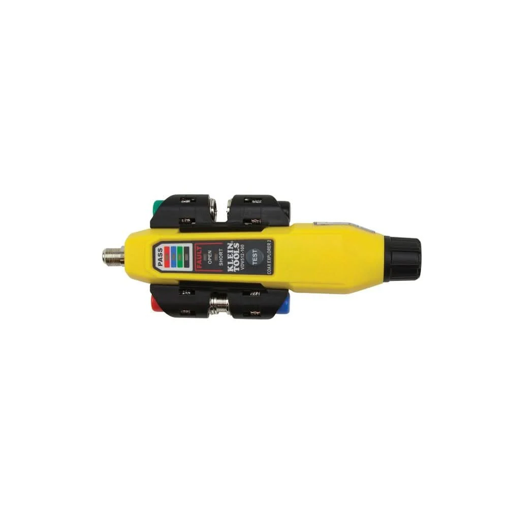 Klein Tools VDV512-101 Cable Tester, Coax Explorer&reg; 2 Tester with Remote Kit - Image 1