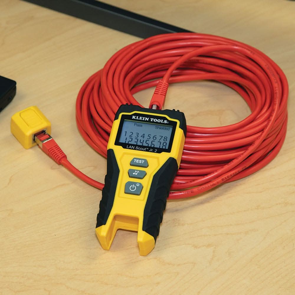 Klein Tools VDV526200 LAN Scout Jr. 2 Cable Tester - Image 2