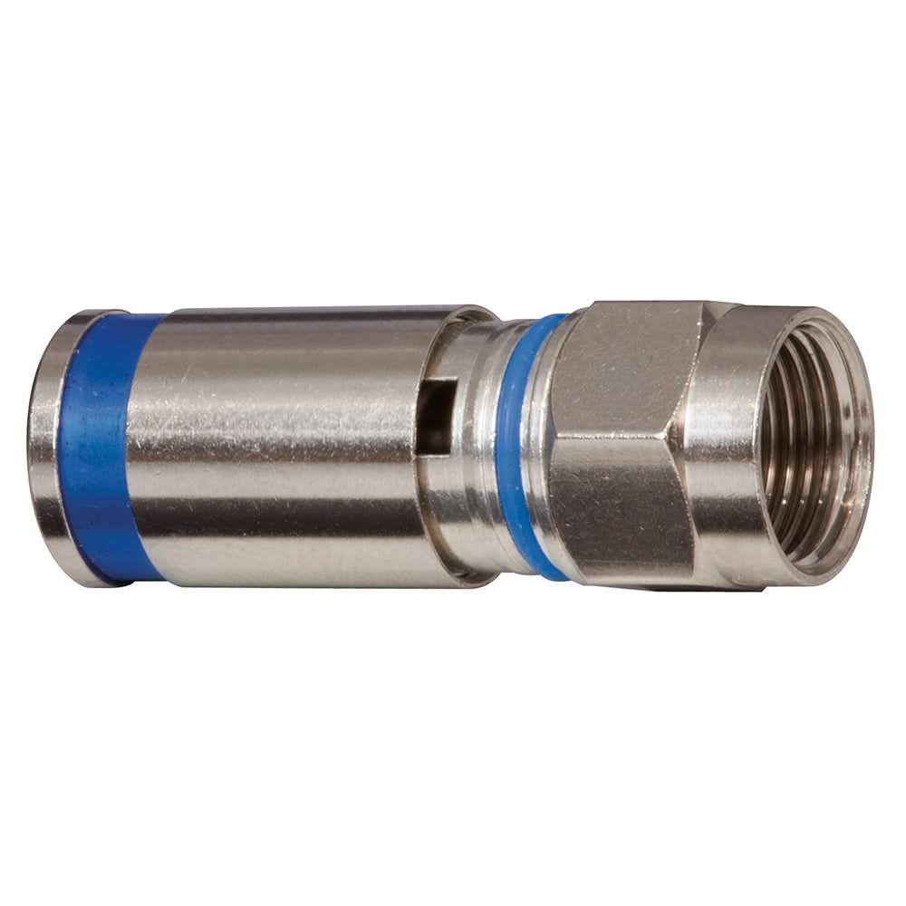 Klein Tools VDV812-623 Weatherproof F-Compression Connectors RG6 10-Pack