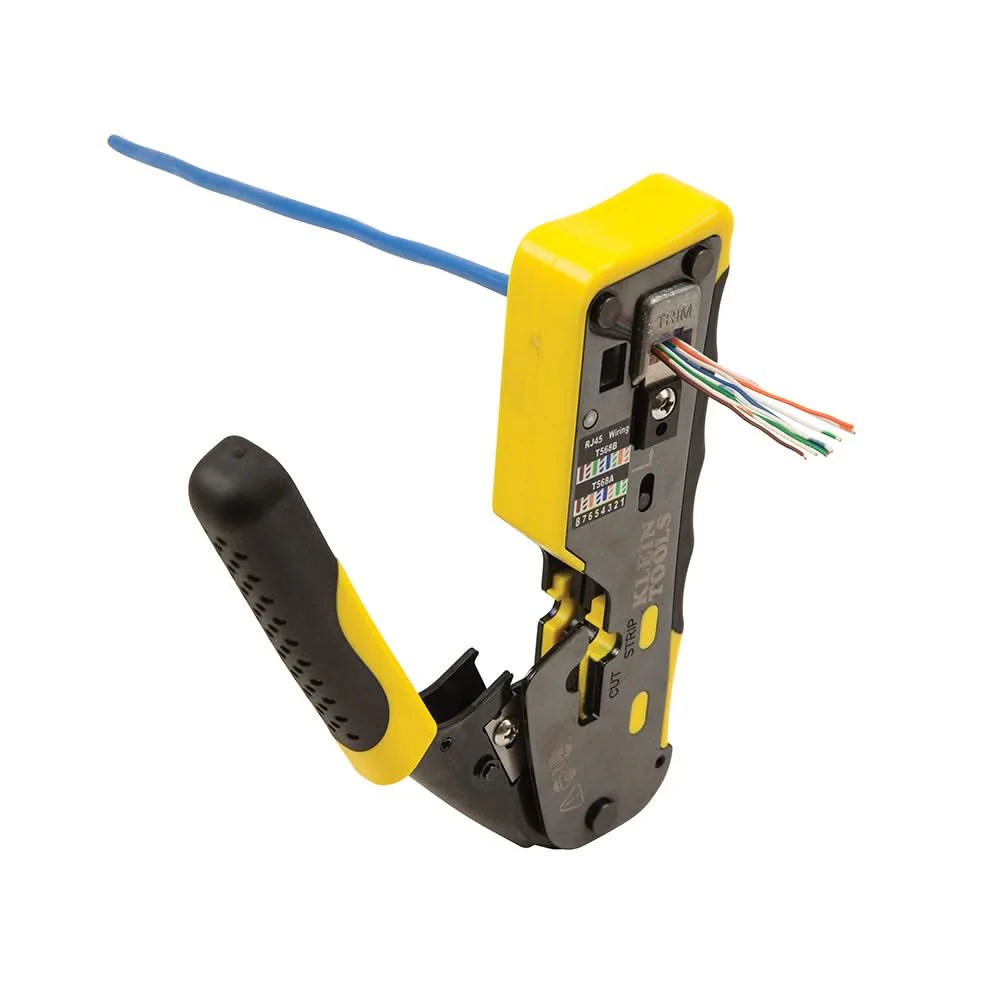 Klein Tools VDV826-764 Pass-Thru Modular Data Plugs, RJ45-CAT6A, UTP 200-Pack - Image 3