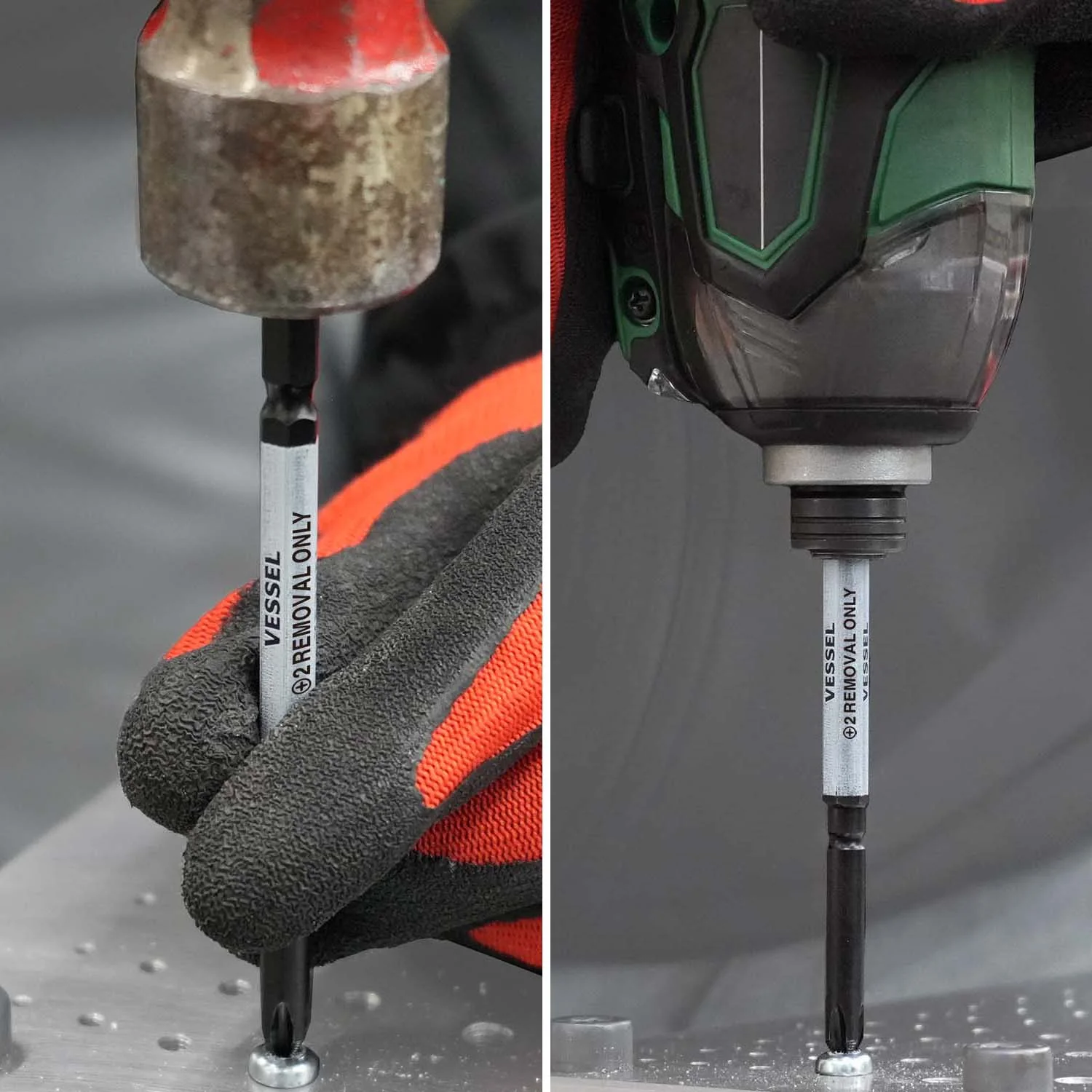 Vessel 238HWB7PU IMPACT & OUT Screwdriver & 7-Piece Bit Set - Image 2