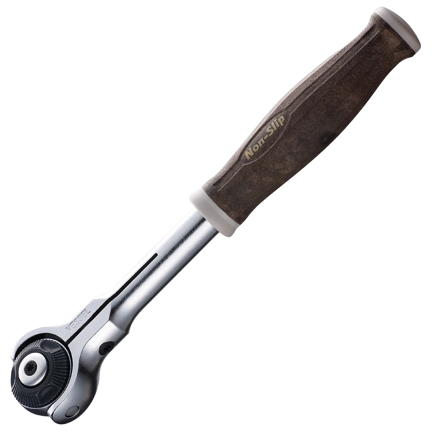 Vessel HRH2SW Wood-Compo Swivel Ratchet Handle - Image 2