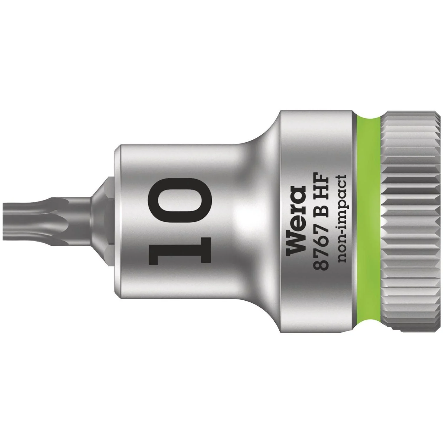 Wera 8767 B Hf Torx Zyklop Bit Socket With Holding Function, 3/8-in. Drive, Torx 10x35-mm. - Image 1