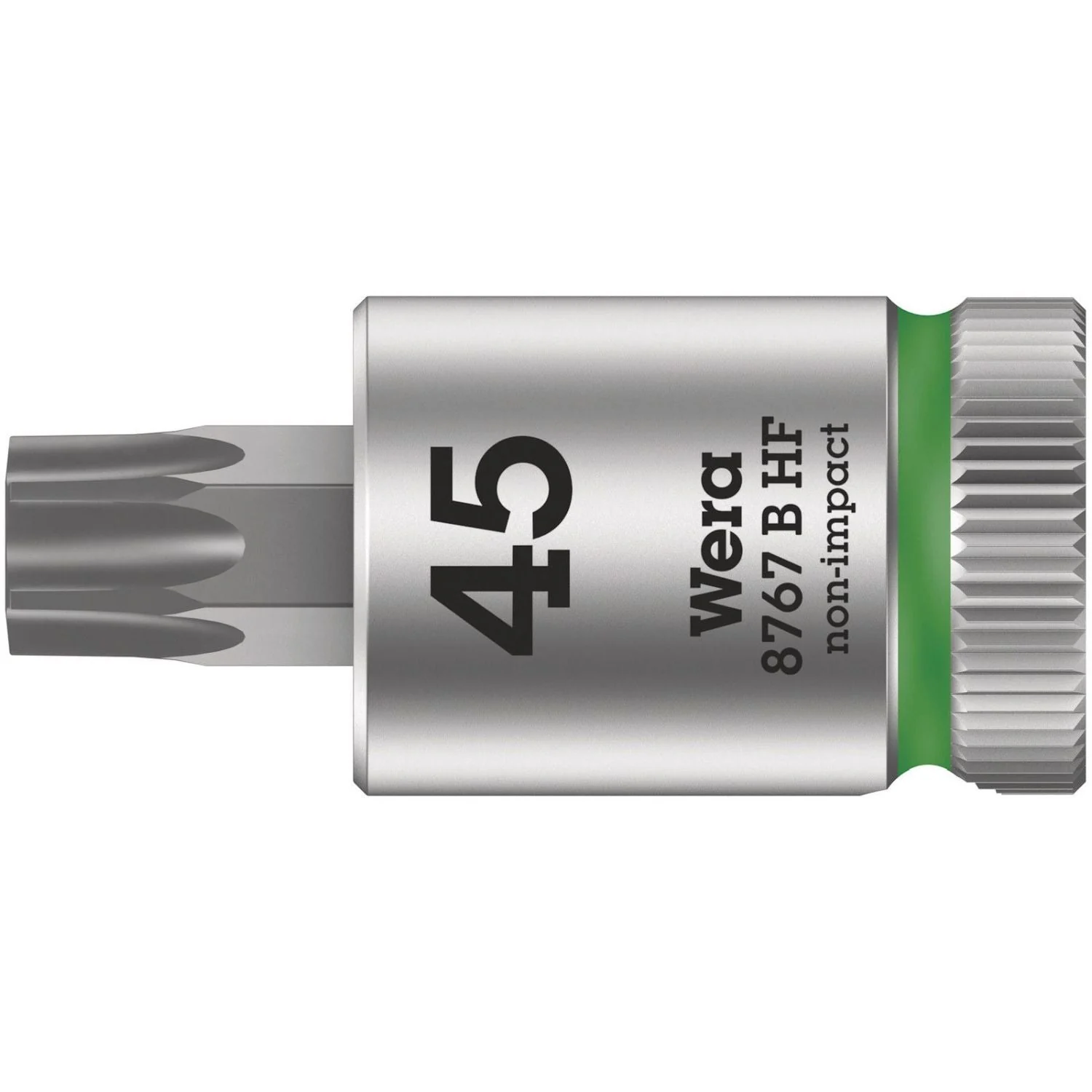 Wera 8767 B Hf Torx Zyklop Bit Socket With Holding Function, 3/8-in. Drive, Torx 25x107-mm. - Image 2