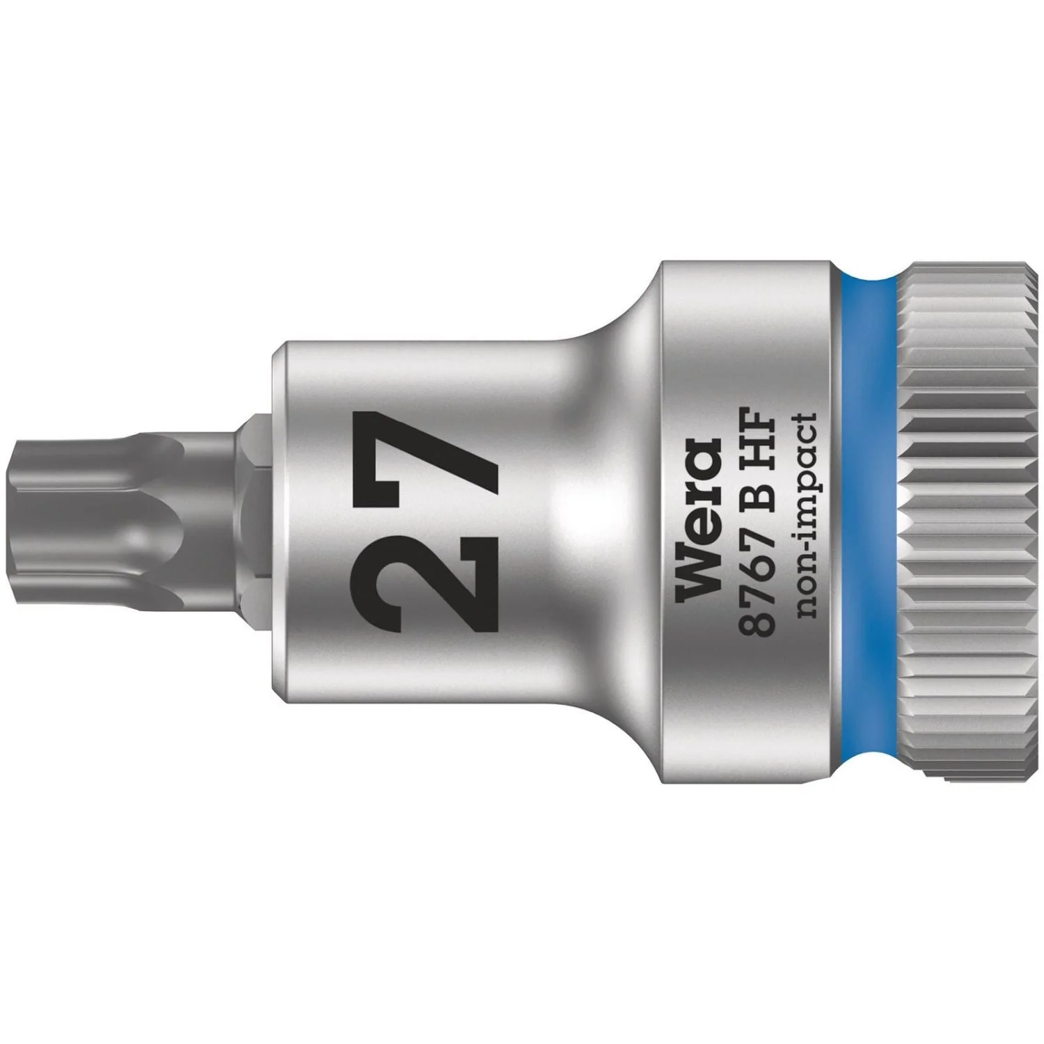 Wera 8767 B Hf Torx Zyklop Bit Socket With Holding Function, 3/8-in. Drive, Torx 27x35-mm. - Image 1