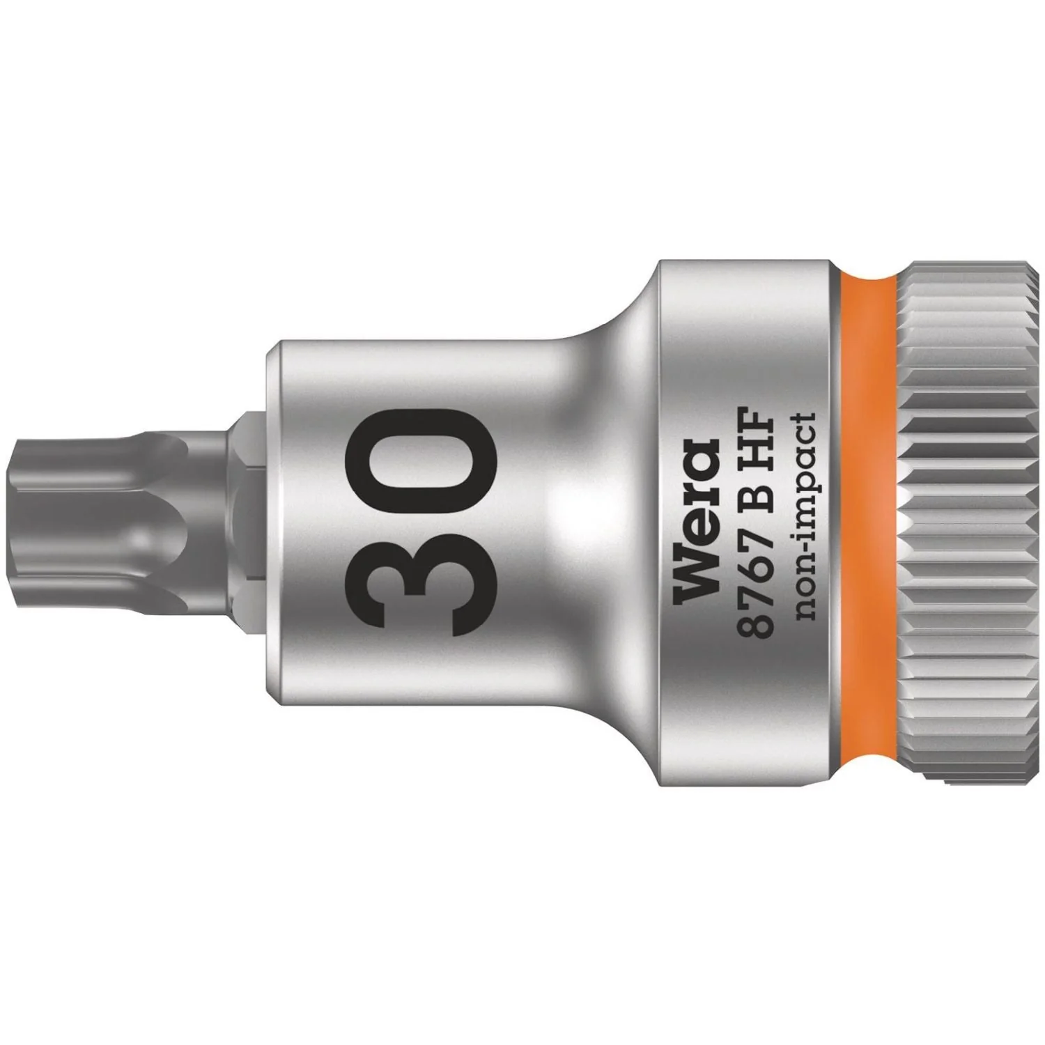Wera 8767 B Hf Torx Zyklop Bit Socket With Holding Function, 3/8-in. Drive, Torx 30x35-mm. - Image 1