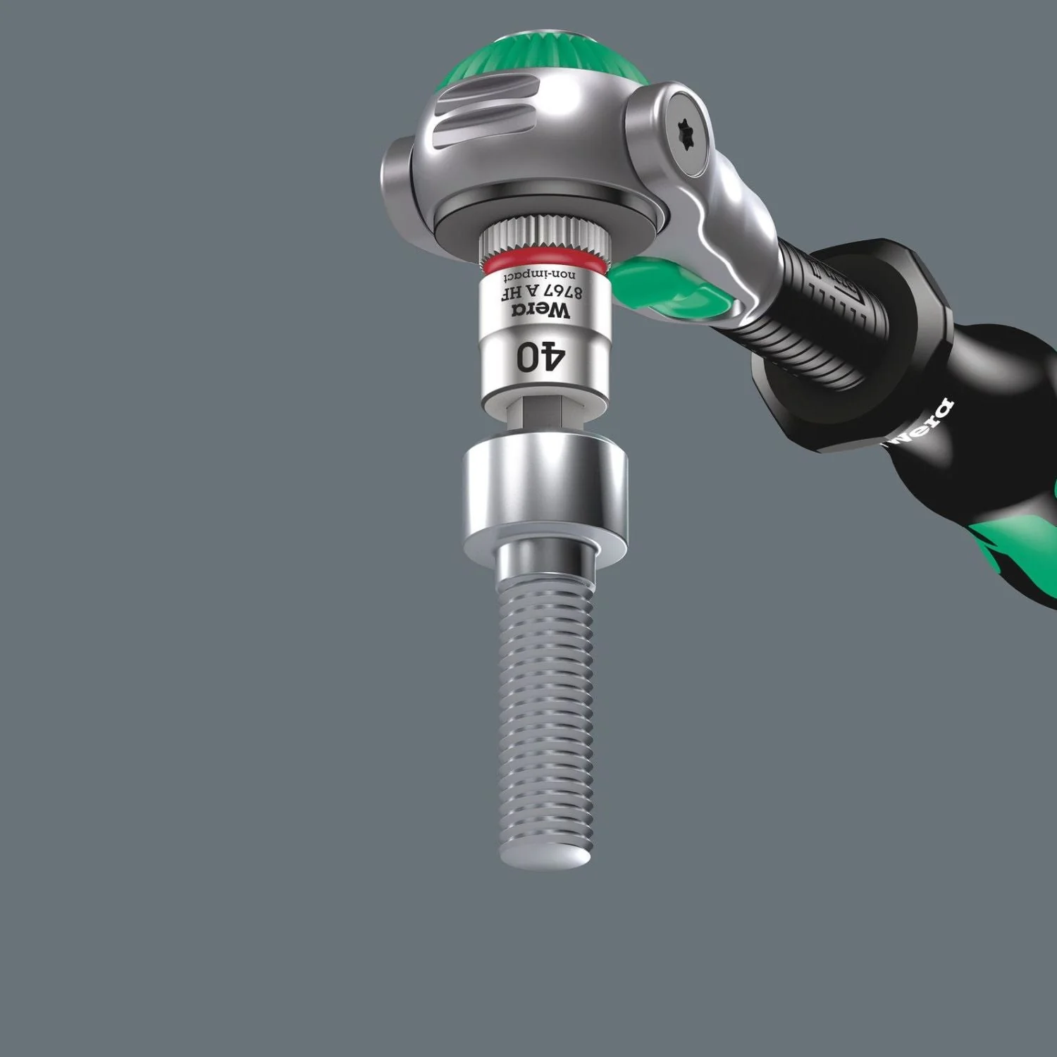 Wera 8767 A Hf Torx Zyklop Bit Socket With Holding Function, 1/4-in. Drive, Torx 25x100-mm. - Image 3