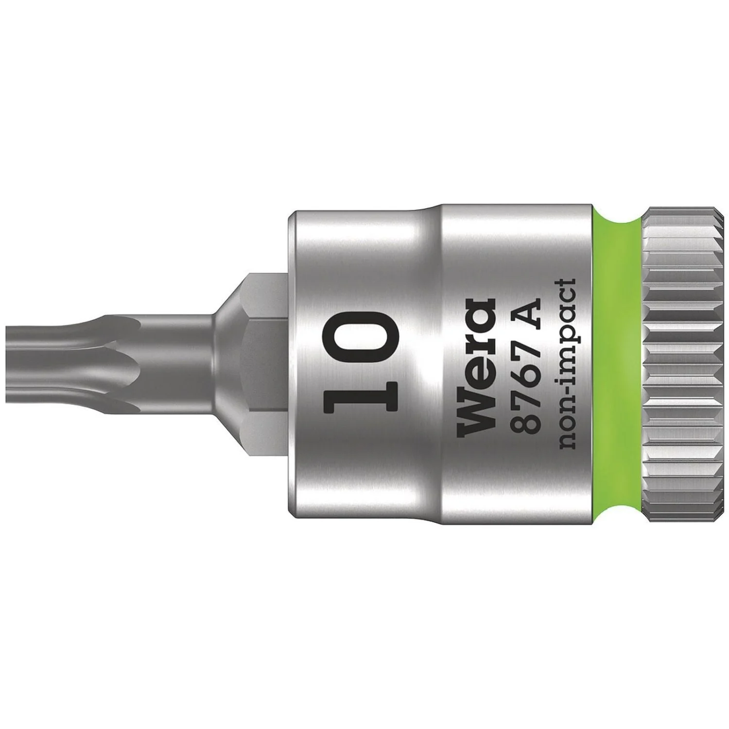 Wera 8767 A Torx Zyklop Bit Socket, 1/4-in. Drive, Torx 10x28-mm. - Image 1