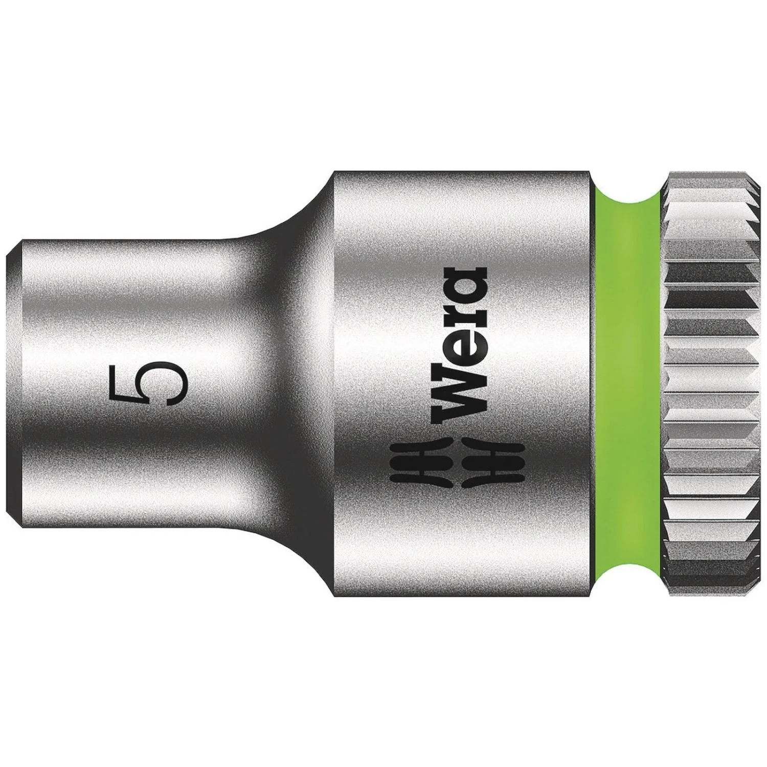 Wera 8790 Hma Zyklop 1/4-in. Socket, 5x23-mm. - Image 1