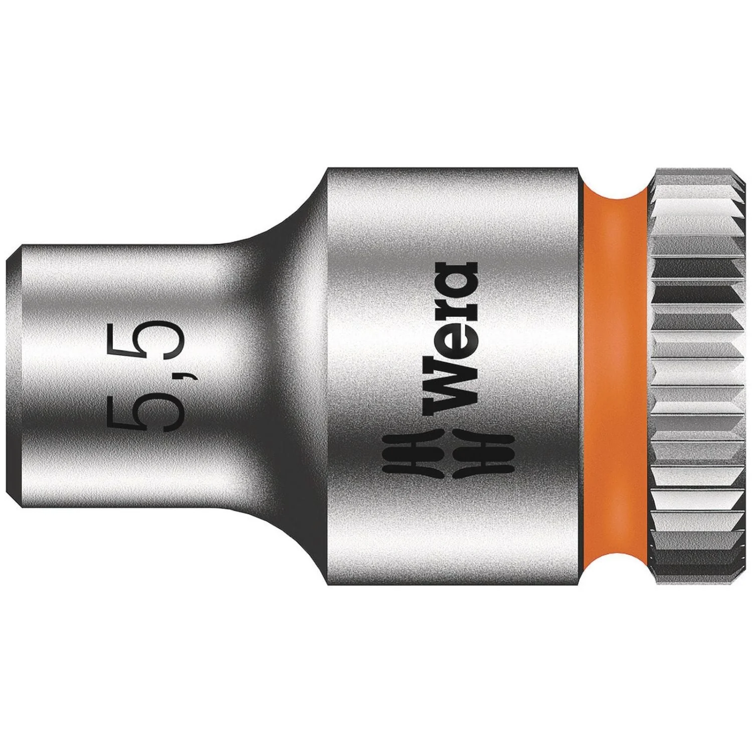 Wera 8790 Hma Zyklop 1/4-in. Socket, 5.5x23-mm. - Image 1