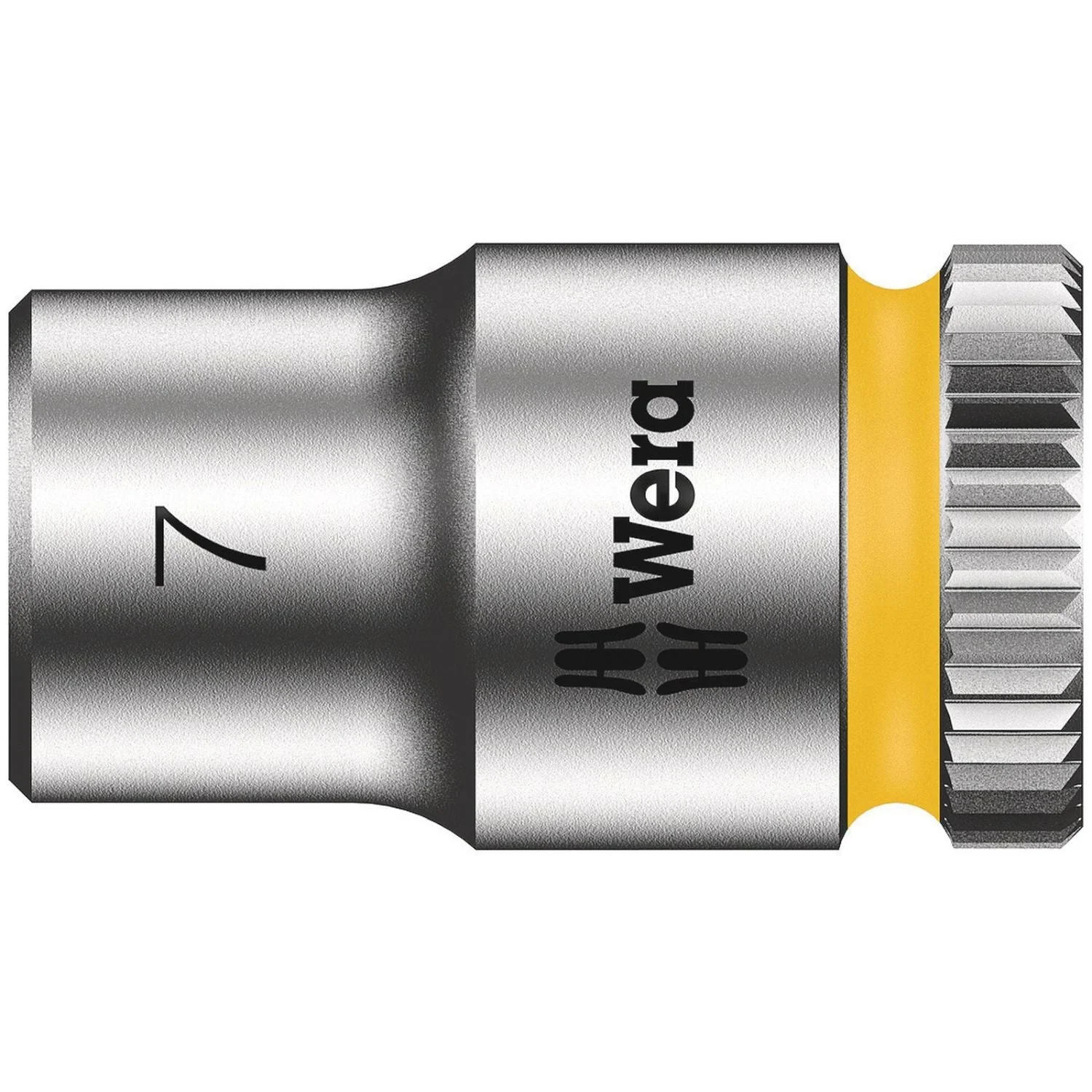 Wera 8790 Hma Zyklop 1/4-in. Socket, 7x23-mm. - Image 1