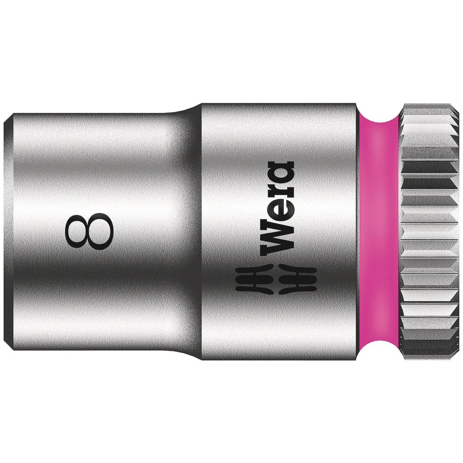 Wera 8790 Hma Zyklop 1/4-in. Socket, 8x23-mm. - Image 1