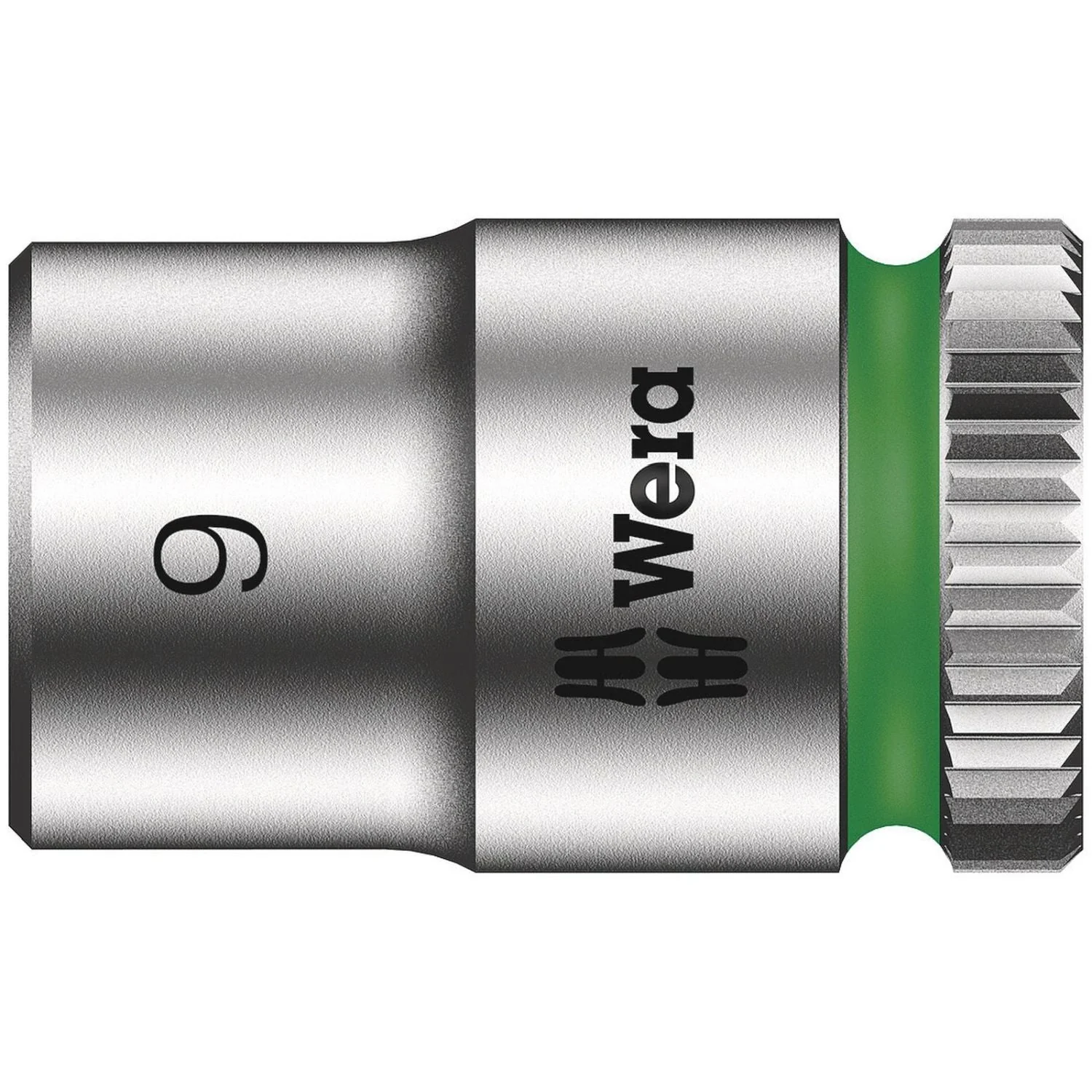 Wera 8790 Hma Zyklop 1/4-in. Socket, 9x23-mm. - Image 1