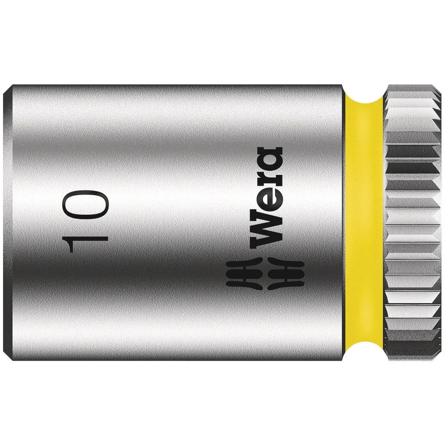 Wera 8790 Hma Zyklop 1/4-in. Socket, 10x23-mm. - Image 1