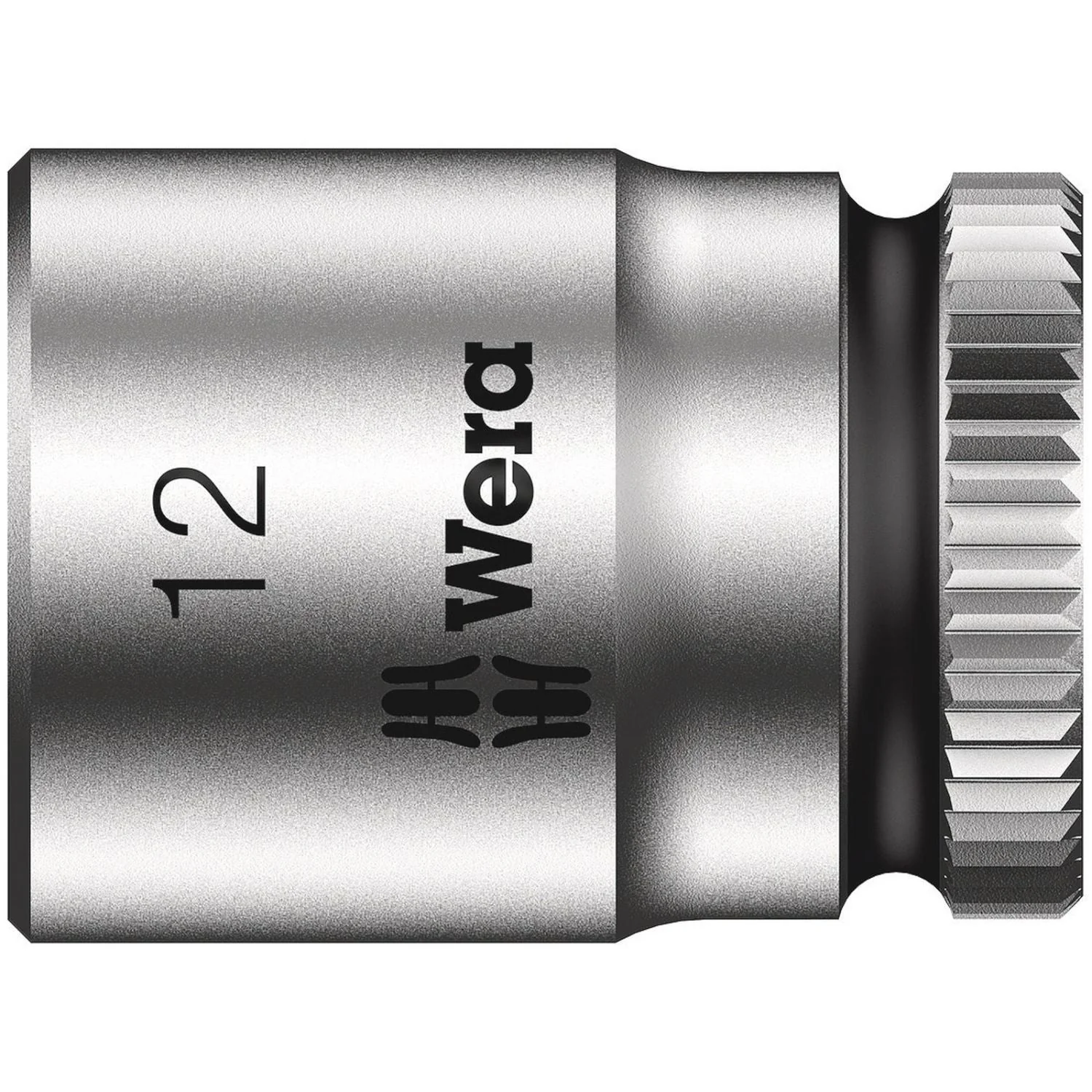 Wera 8790 Hma Zyklop 1/4-in. Socket, 12x23-mm. - Image 1