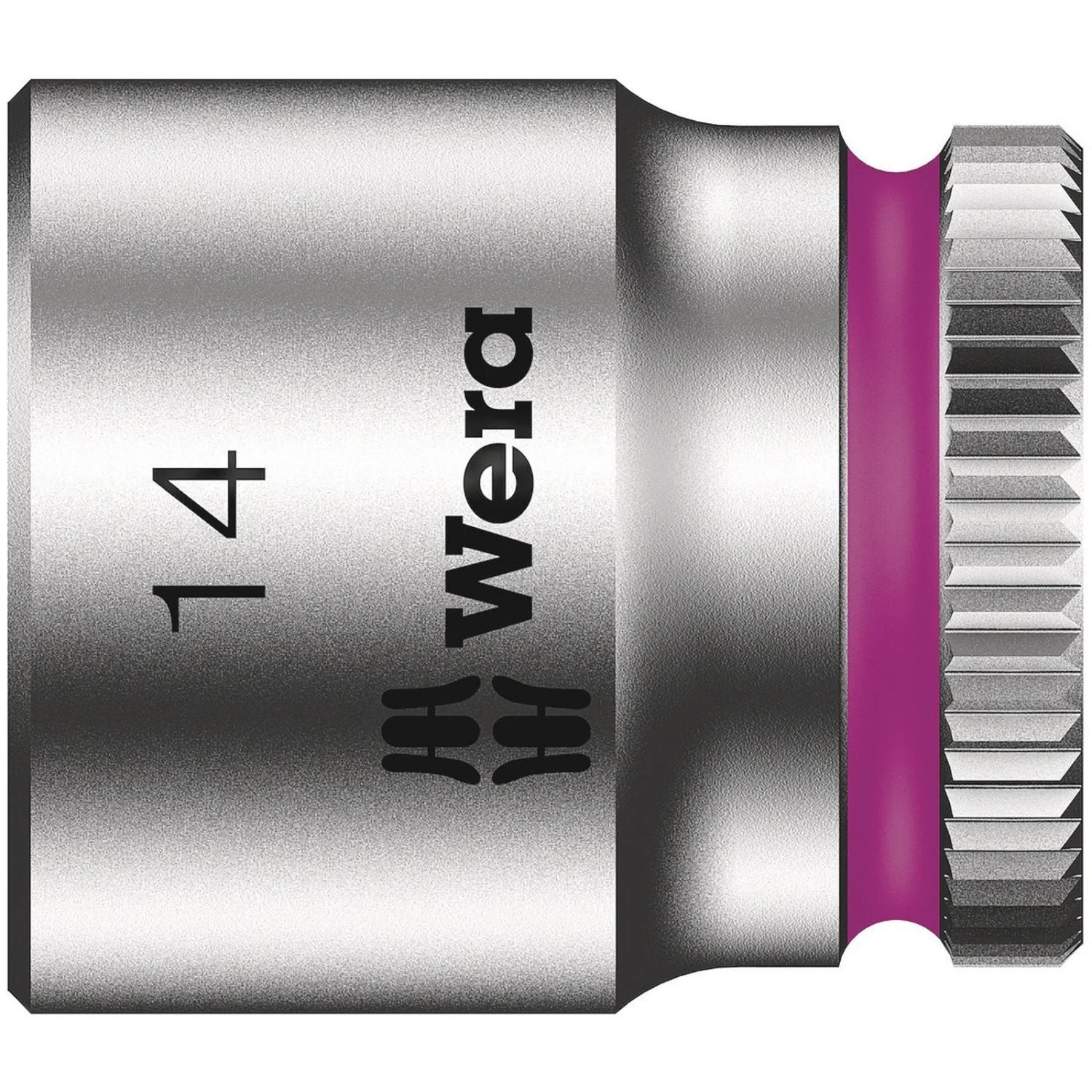 Wera 8790 Hma Zyklop 1/4-in. Socket, 14x23-mm. - Image 1
