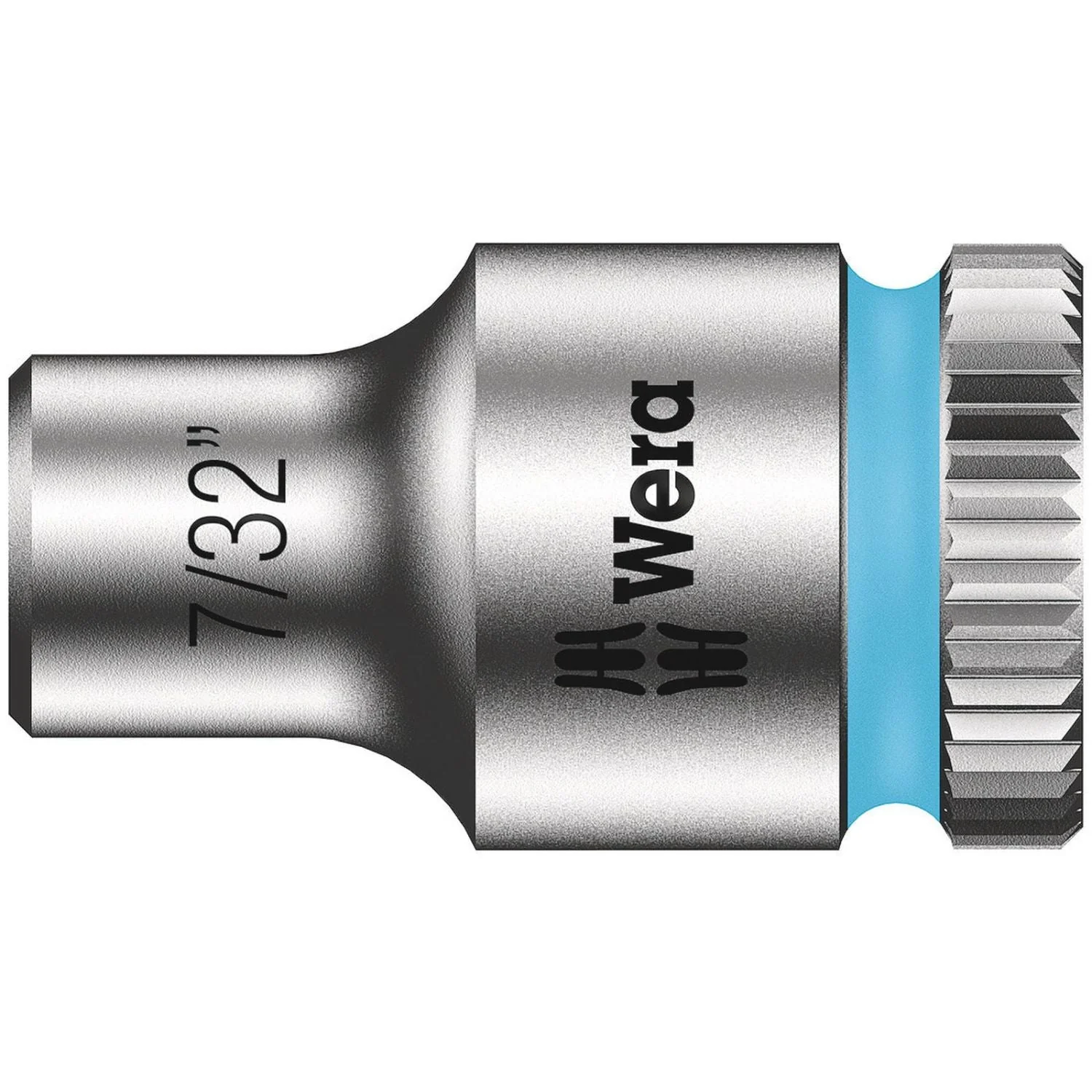Wera 8790 Hma Zyklop 1/4-in. Socket, 7/32-in.x23-mm. - Image 1