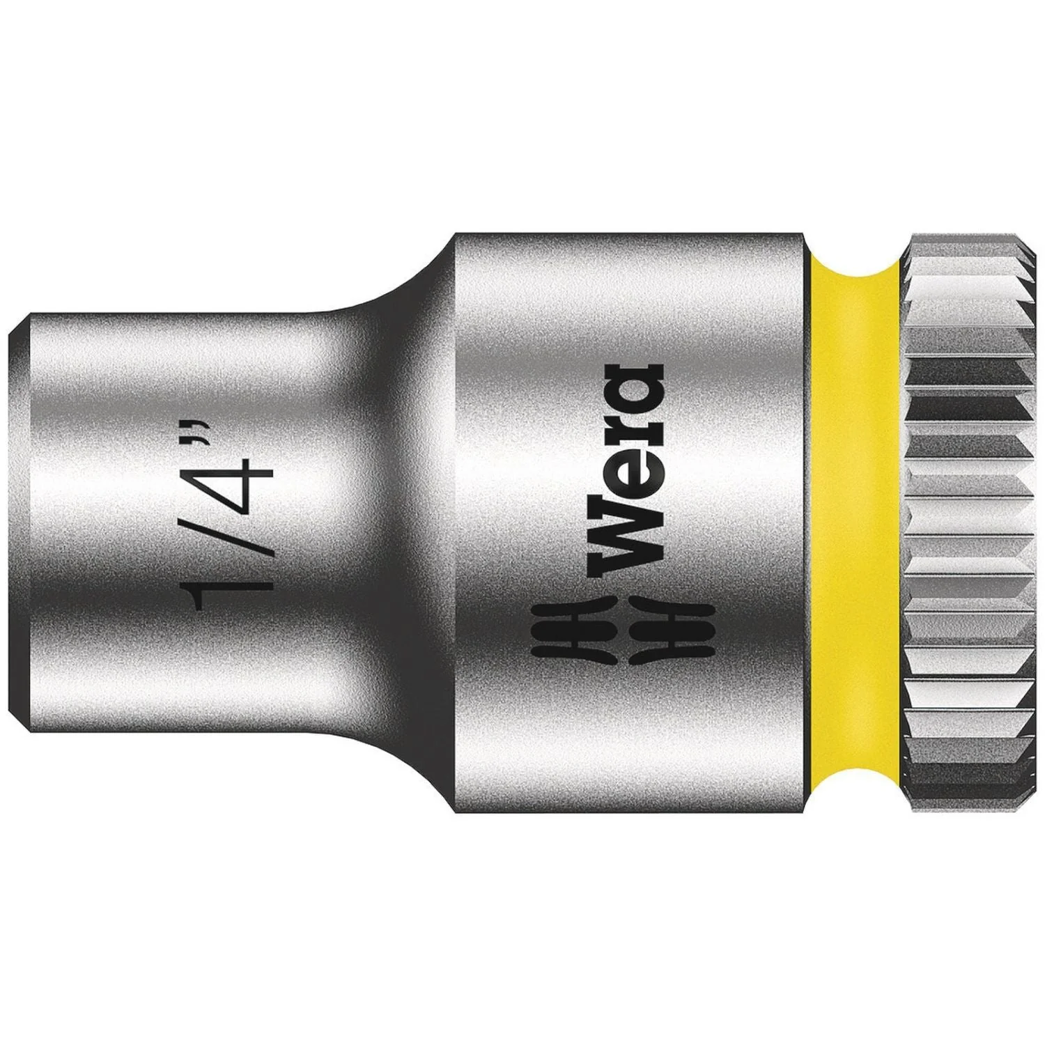 Wera 8790 Hma Zyklop 1/4-in. Socket, 1/4-in.x23-mm. - Image 1