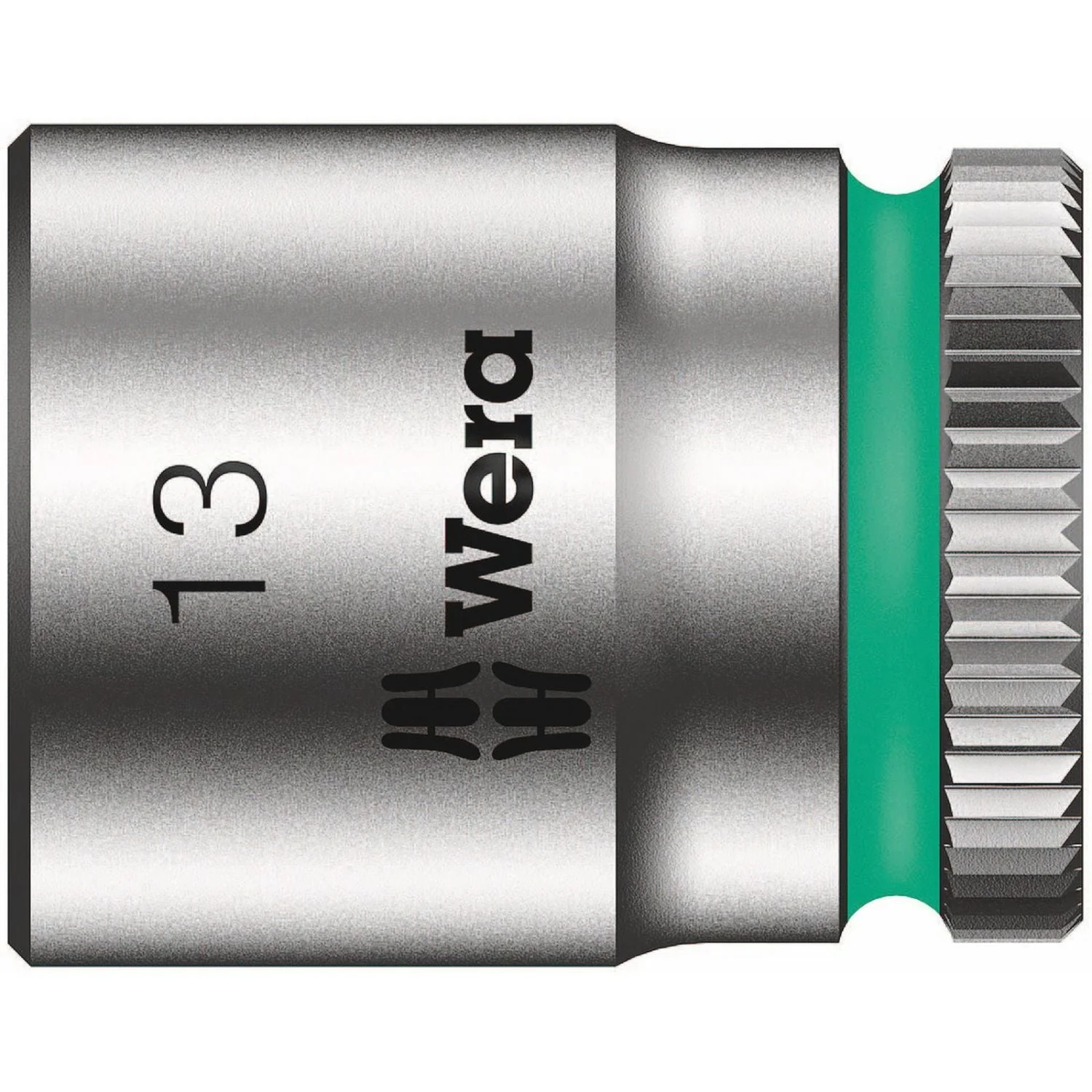 Wera 8790 Hma Zyklop 1/4-in. Socket, 1/4-in.x23-mm. - Image 2