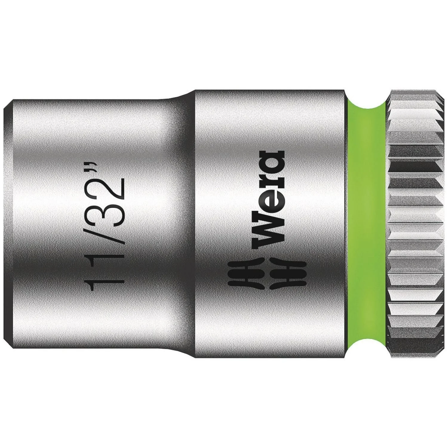 Wera 8790 Hma Zyklop 1/4-in. Socket, 11/32-in.x23-mm. - Image 1