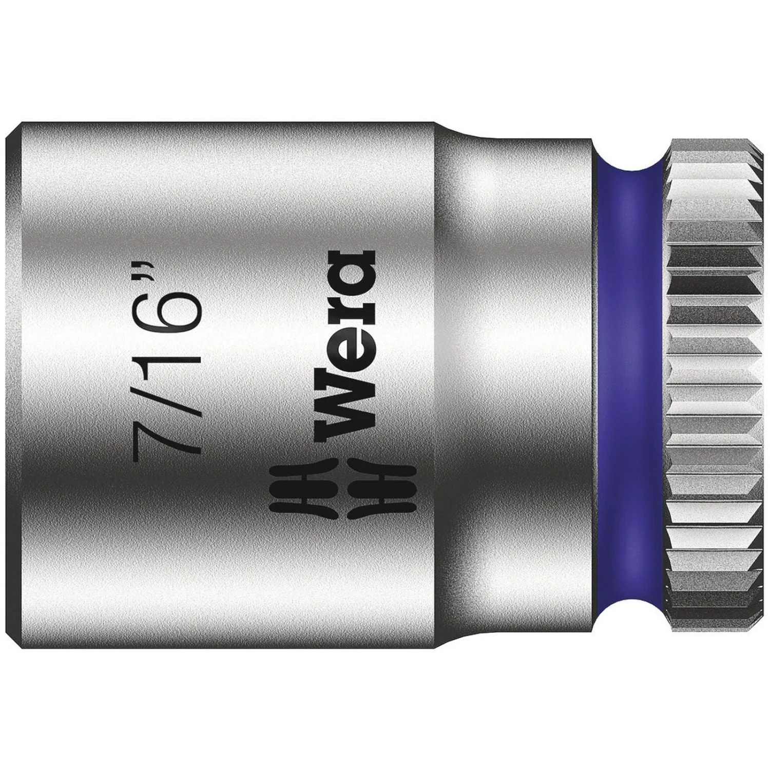 Wera 8790 Hma Zyklop 1/4-in. Socket, 7/16-in.x23-mm. - Image 1