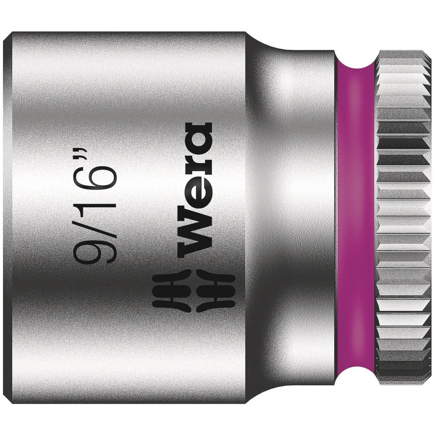Wera 8790 Hma Zyklop 1/4-in. Socket, 9/16-in.x23-mm. - Image 1