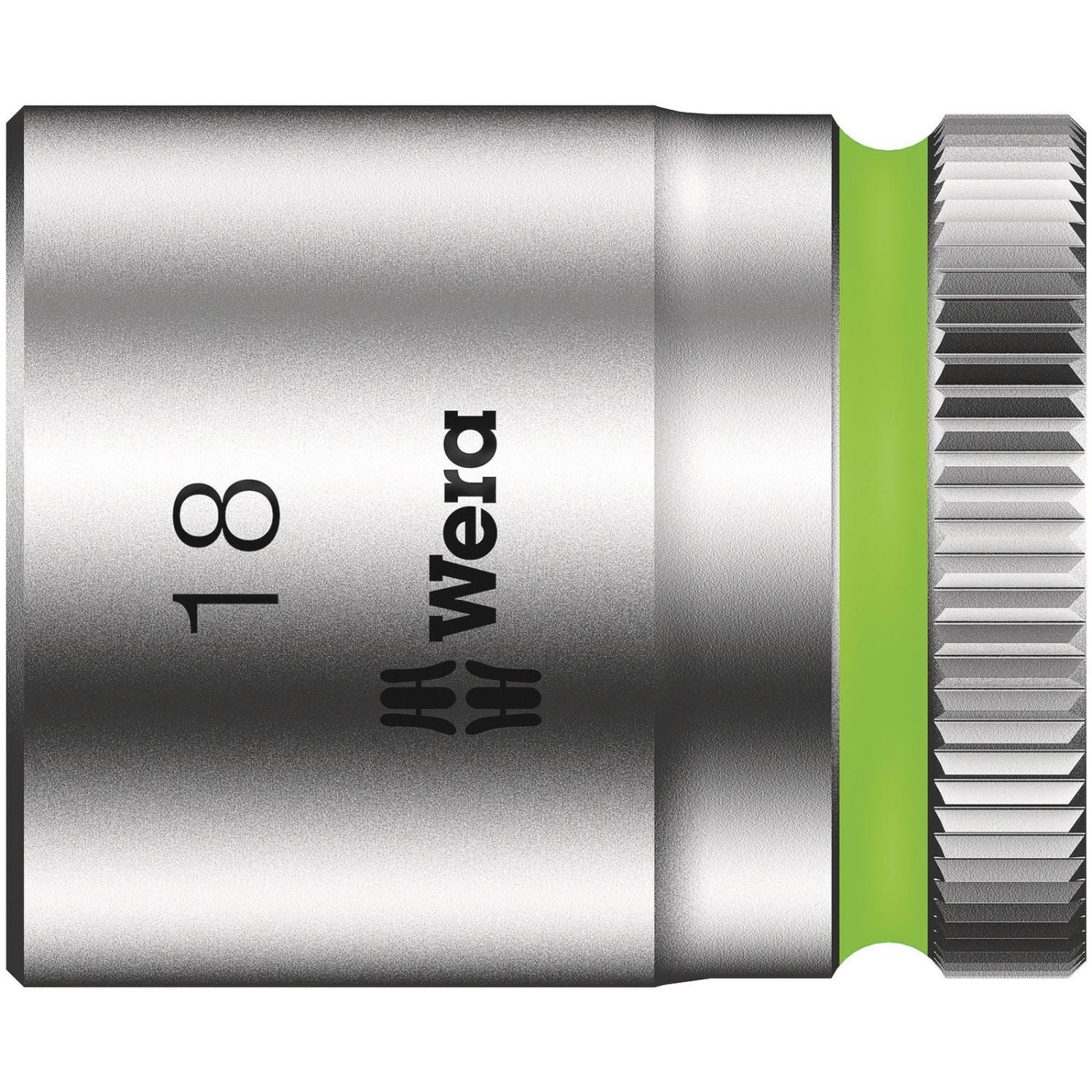 Wera 8790 Hmb Zyklop 3/8-in. Socket, 18x30-mm. - Image 1