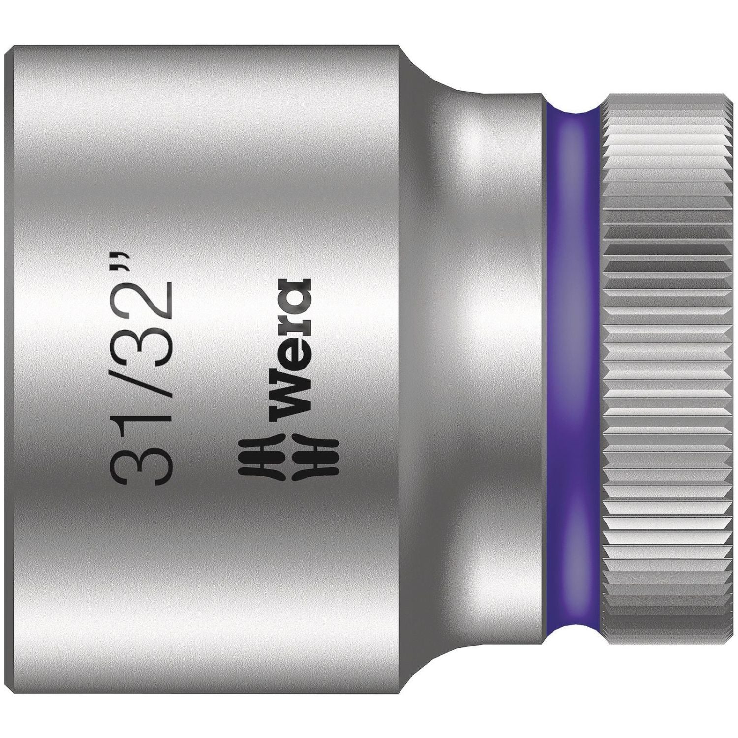 Wera 8790 Hmc Zyklop Socket With 1/2-in. Drive, 31/32-in.x37-mm. - Image 1
