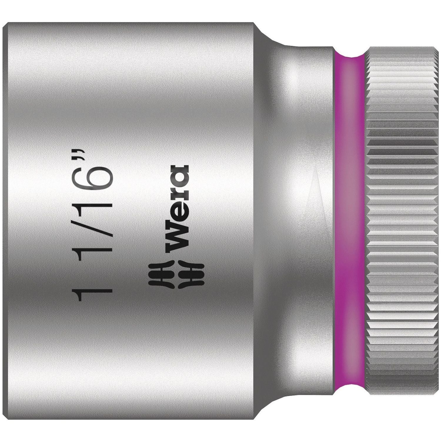 Wera 8790 Hmc Zyklop Socket With 1/2-in. Drive, 1 1/16-in.x40-mm. - Image 1