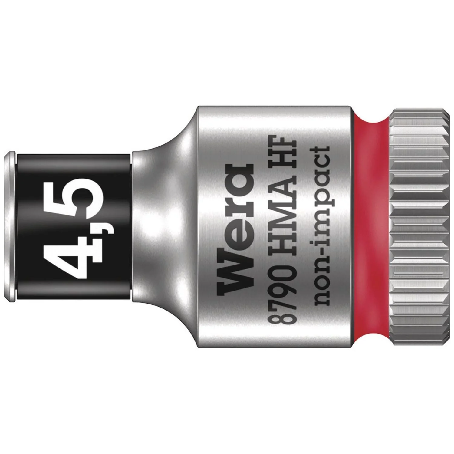 Wera 8790 Hma Hf Zyklop Socket With 1/4-in. Drive With Holding Function, 4.5x23-mm. - Image 1