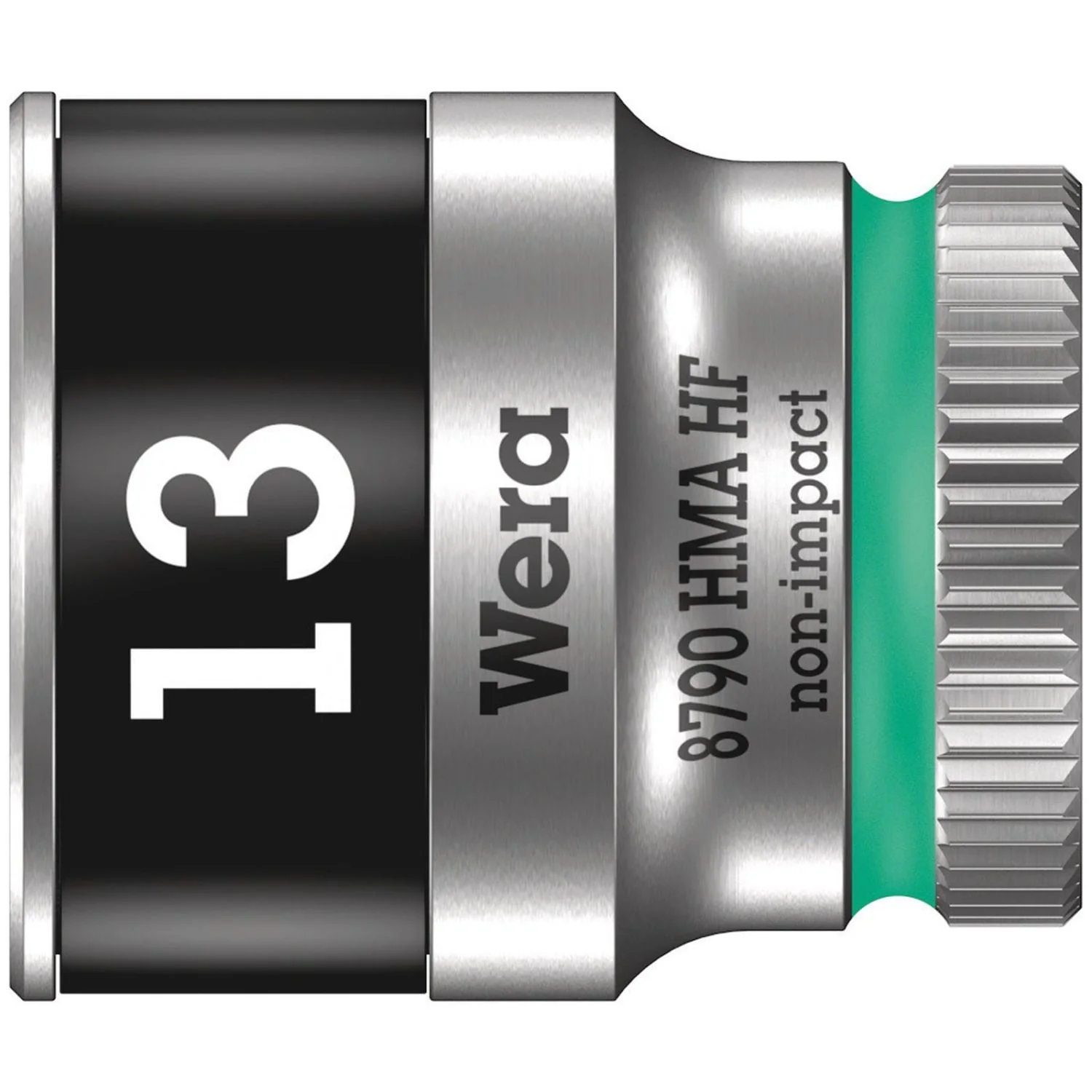 Wera 8790 Hma Hf Zyklop Socket With 1/4-in. Drive With Holding Function, 10x23-mm. - Image 2