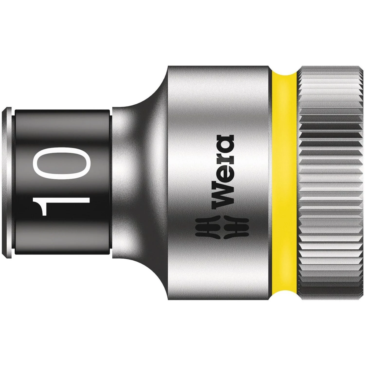 Wera 8790 Hmc Hf Zyklop Socket With 1/2-in. Drive With Holding Function, 10x37-mm. - Image 1