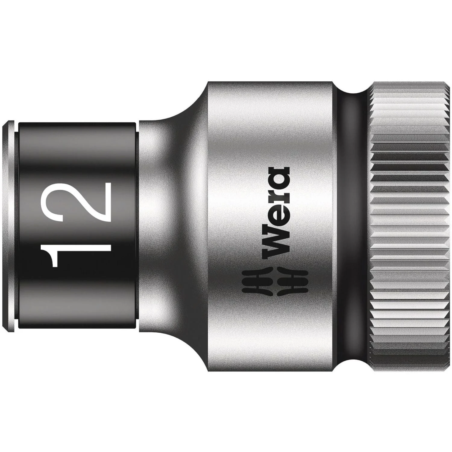 Wera 8790 Hmc Hf Zyklop Socket With 1/2-in. Drive With Holding Function, 12x37-mm. - Image 1