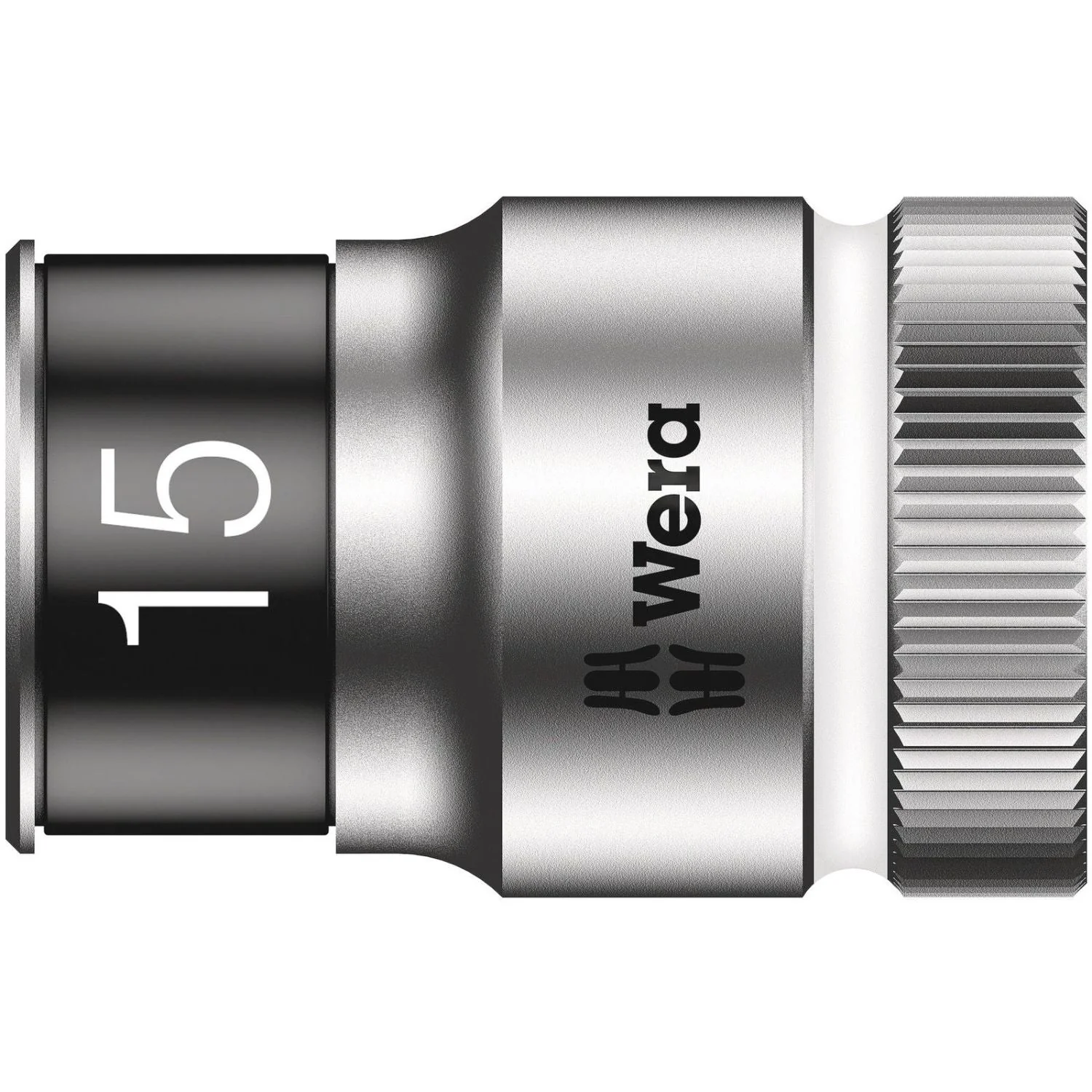 Wera 8790 Hmc Hf Zyklop Socket With 1/2-in. Drive With Holding Function, 15x37-mm. - Image 1