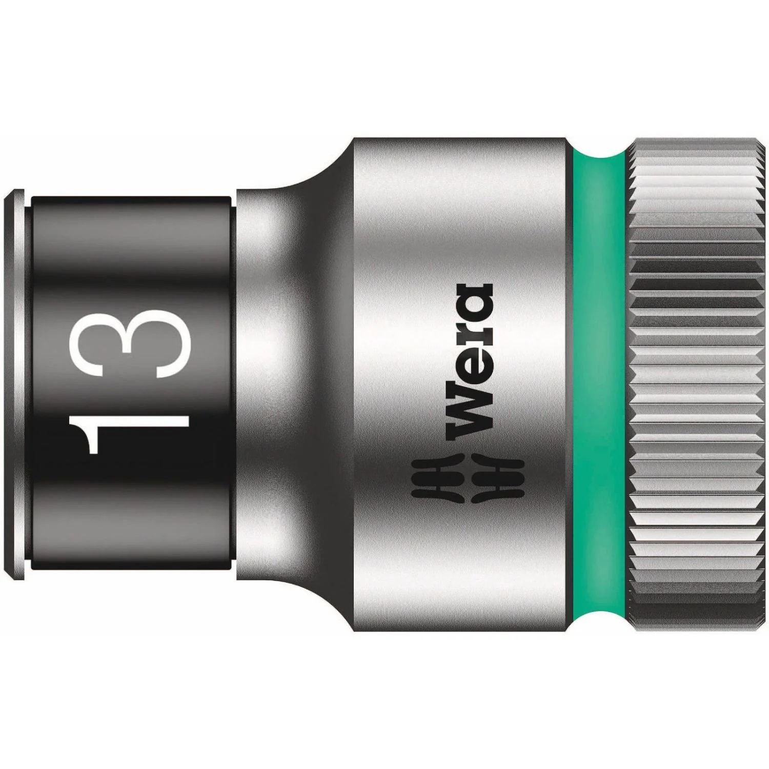 Wera 8790 Hmc Hf Zyklop Socket With 1/2-in. Drive With Holding Function, 18x37-mm. - Image 2