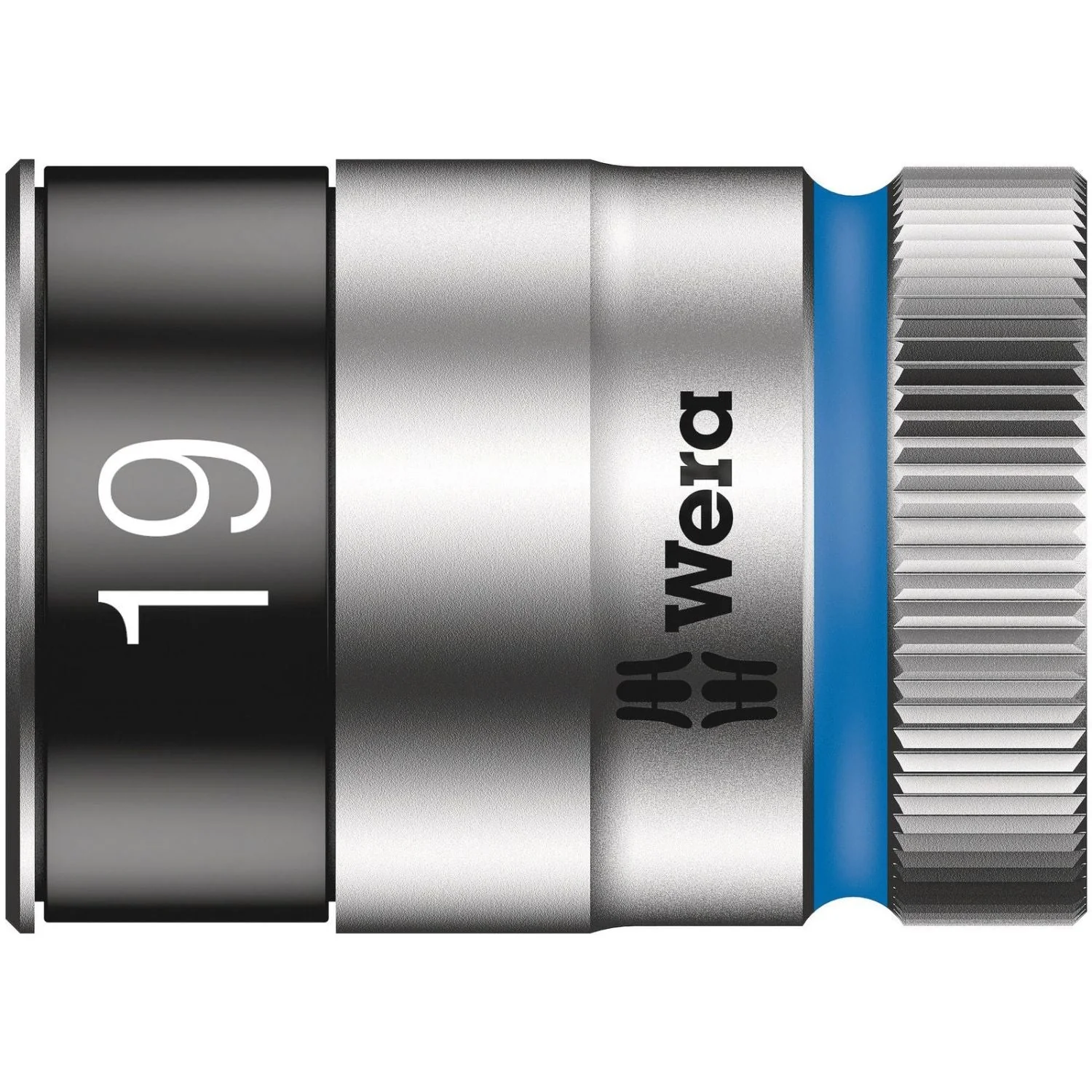 Wera 8790 Hmc Hf Zyklop Socket With 1/2-in. Drive With Holding Function, 19x37-mm. - Image 1