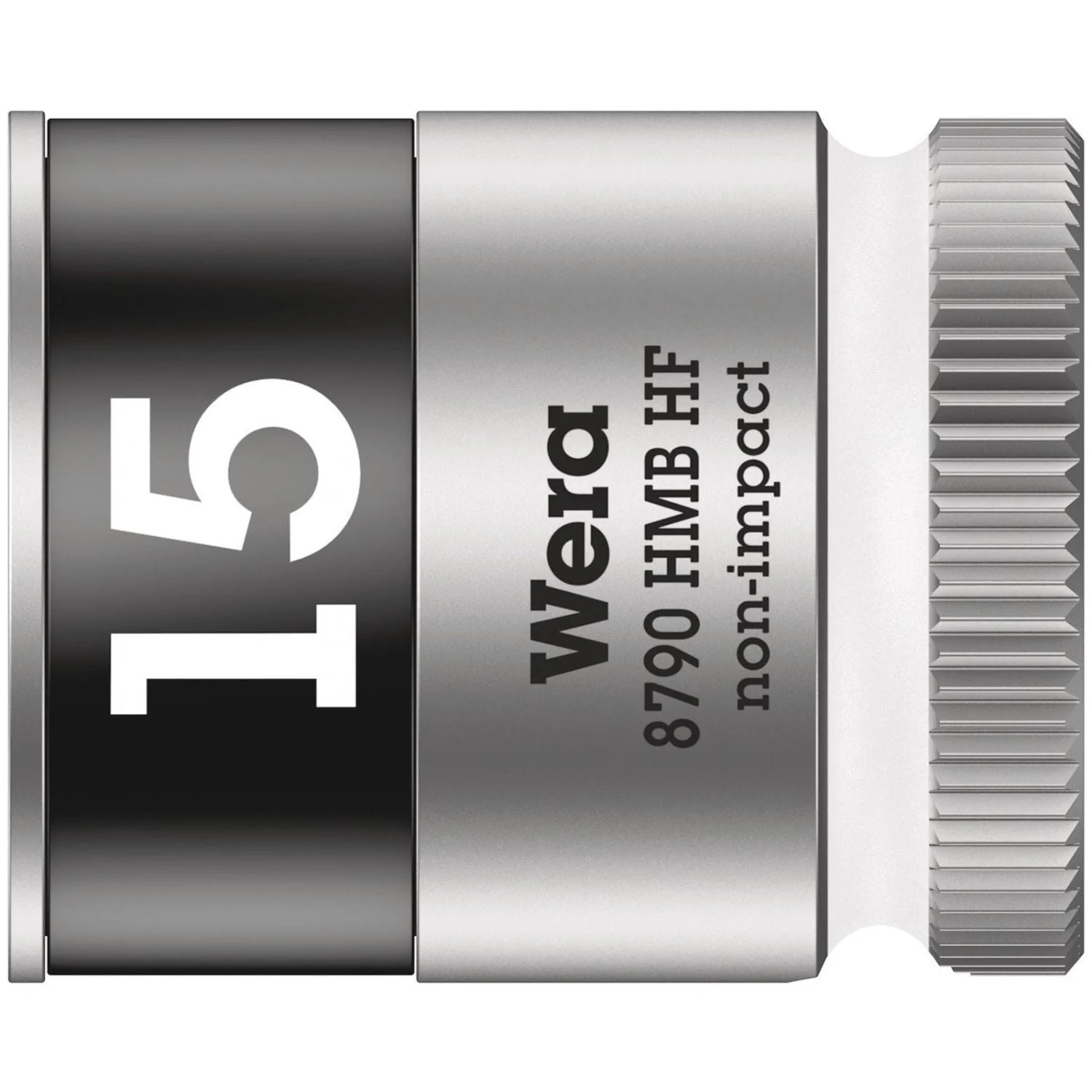 Wera 8790 Hmb Hf Zyklop Socket With 3/8-in. Drive With Holding Function, 15x29-mm. - Image 1