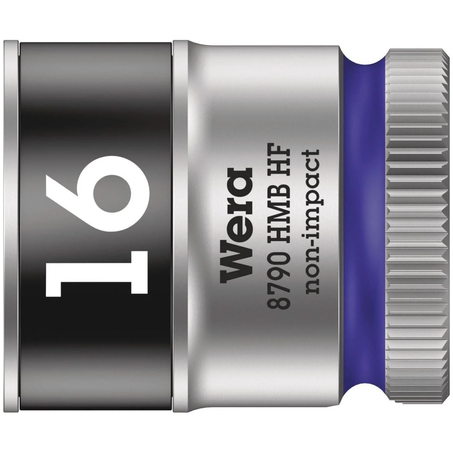 Wera 8790 Hmb Hf Zyklop Socket With 3/8-in. Drive With Holding Function, 16x29-mm. - Image 1