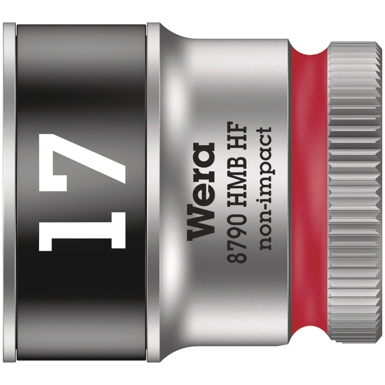 Wera 8790 Hmb Hf Zyklop Socket With 3/8-in. Drive With Holding Function, 17x29-mm. - Image 1